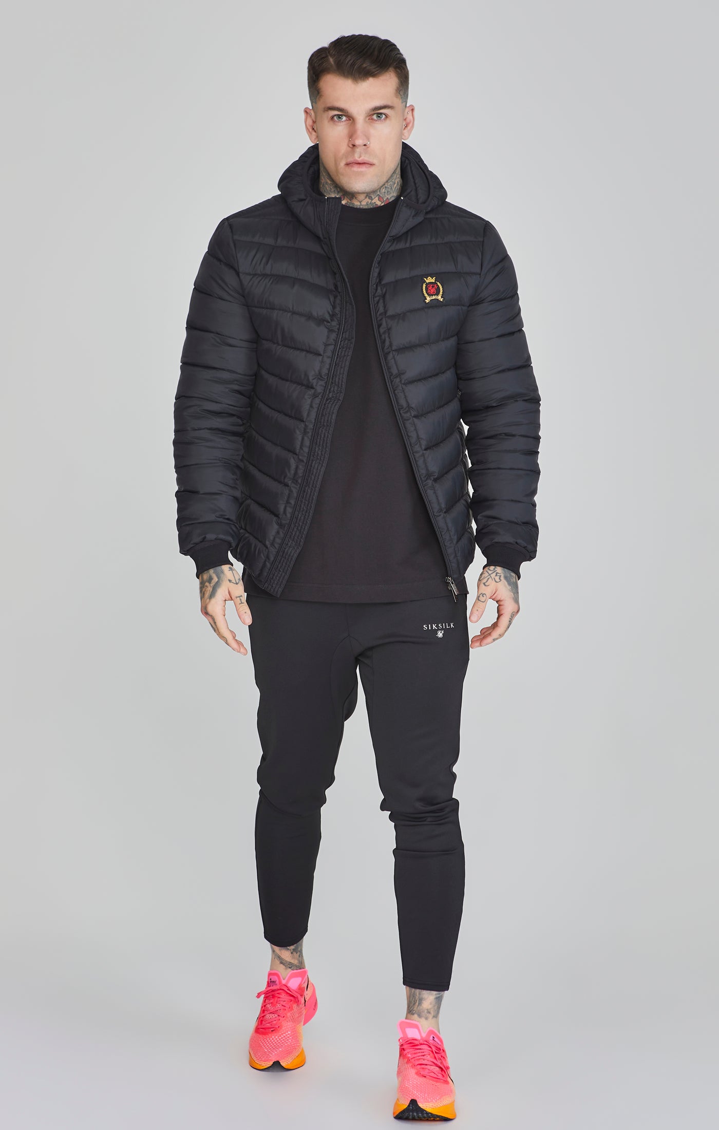 Bubble Jacket in Black Jacken SikSilk   