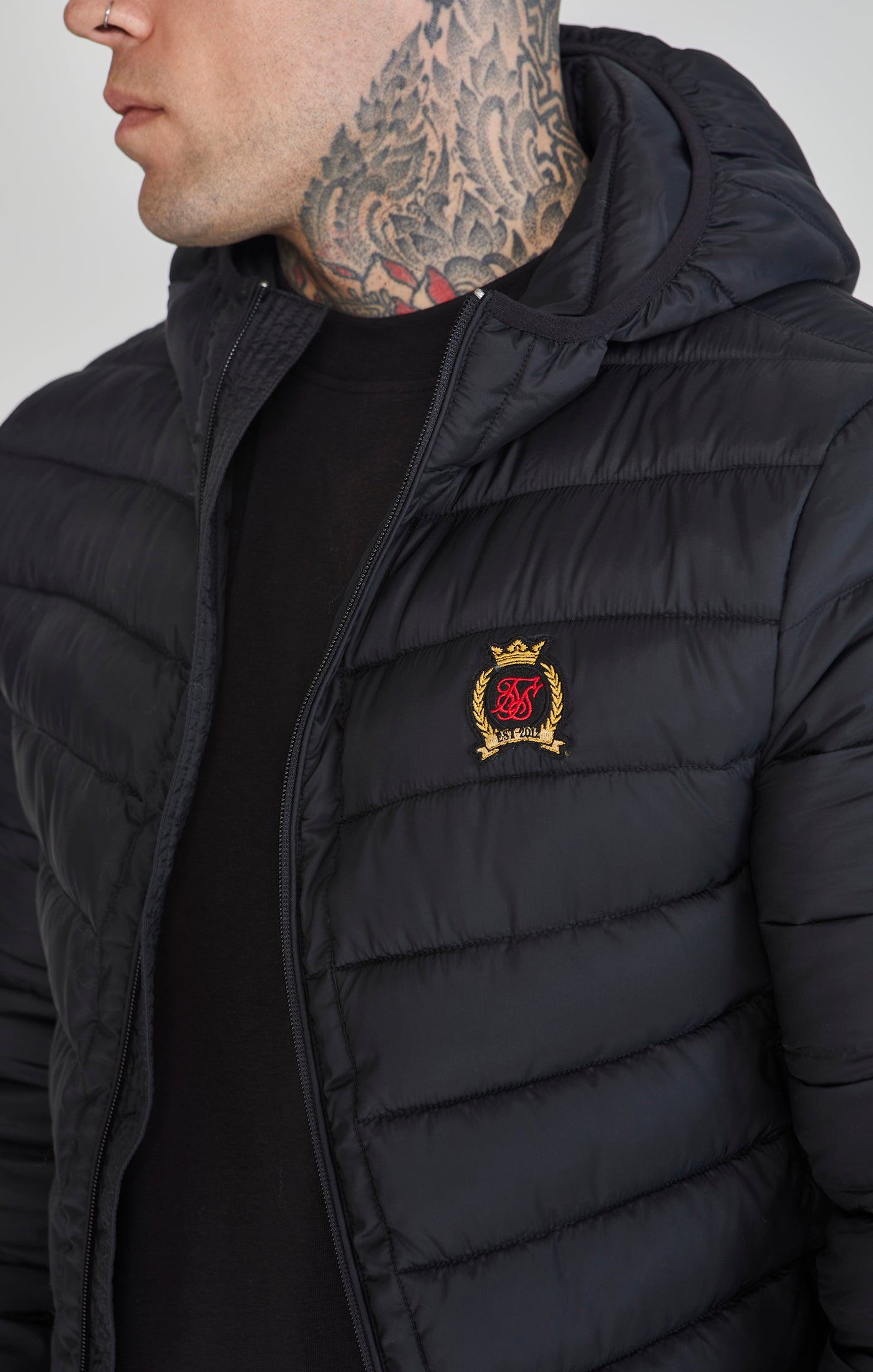 Bubble Jacket in Black Jacken SikSilk   