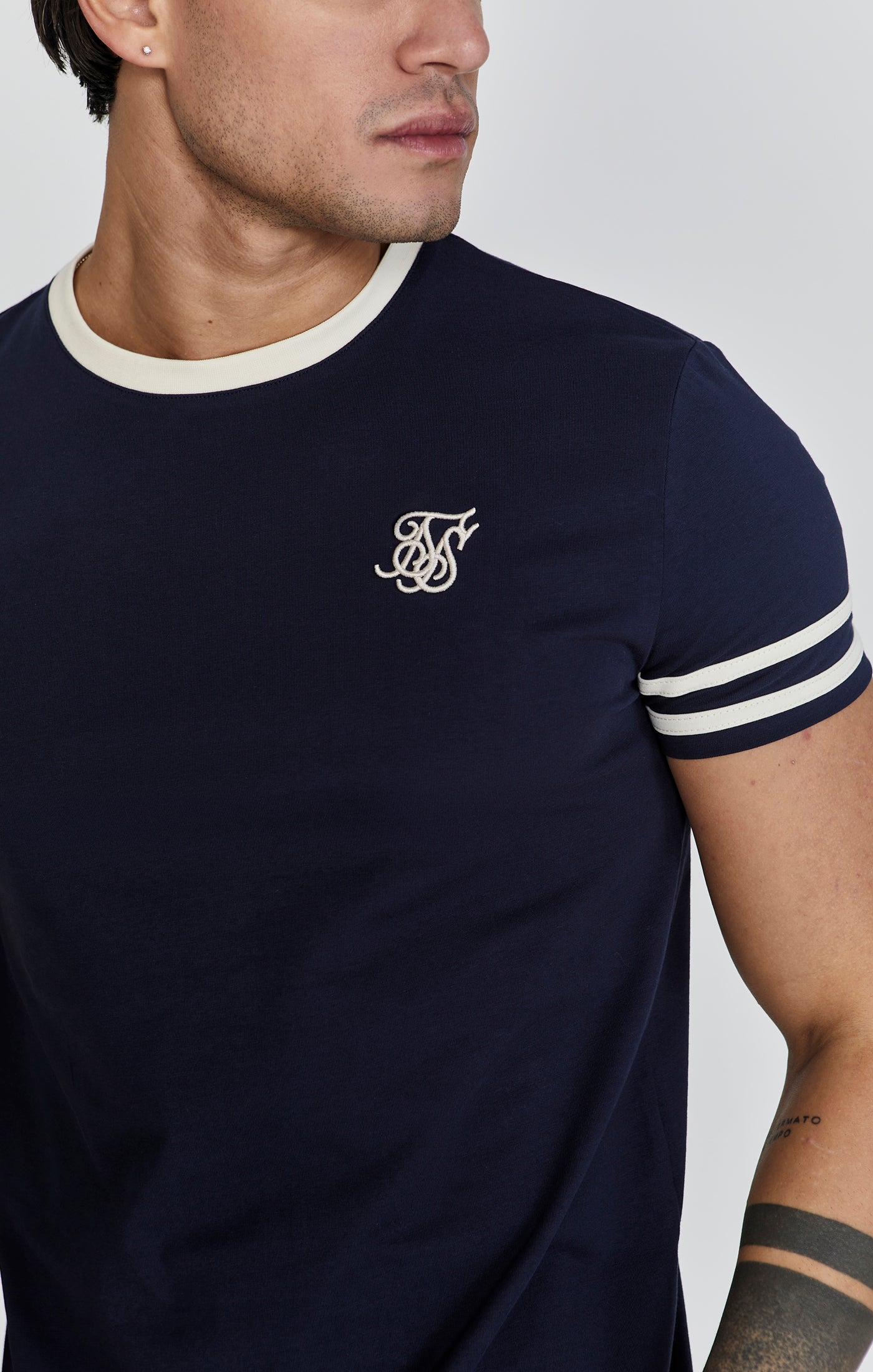 Maglietta Tournament in Navy Magliette SikSilk   