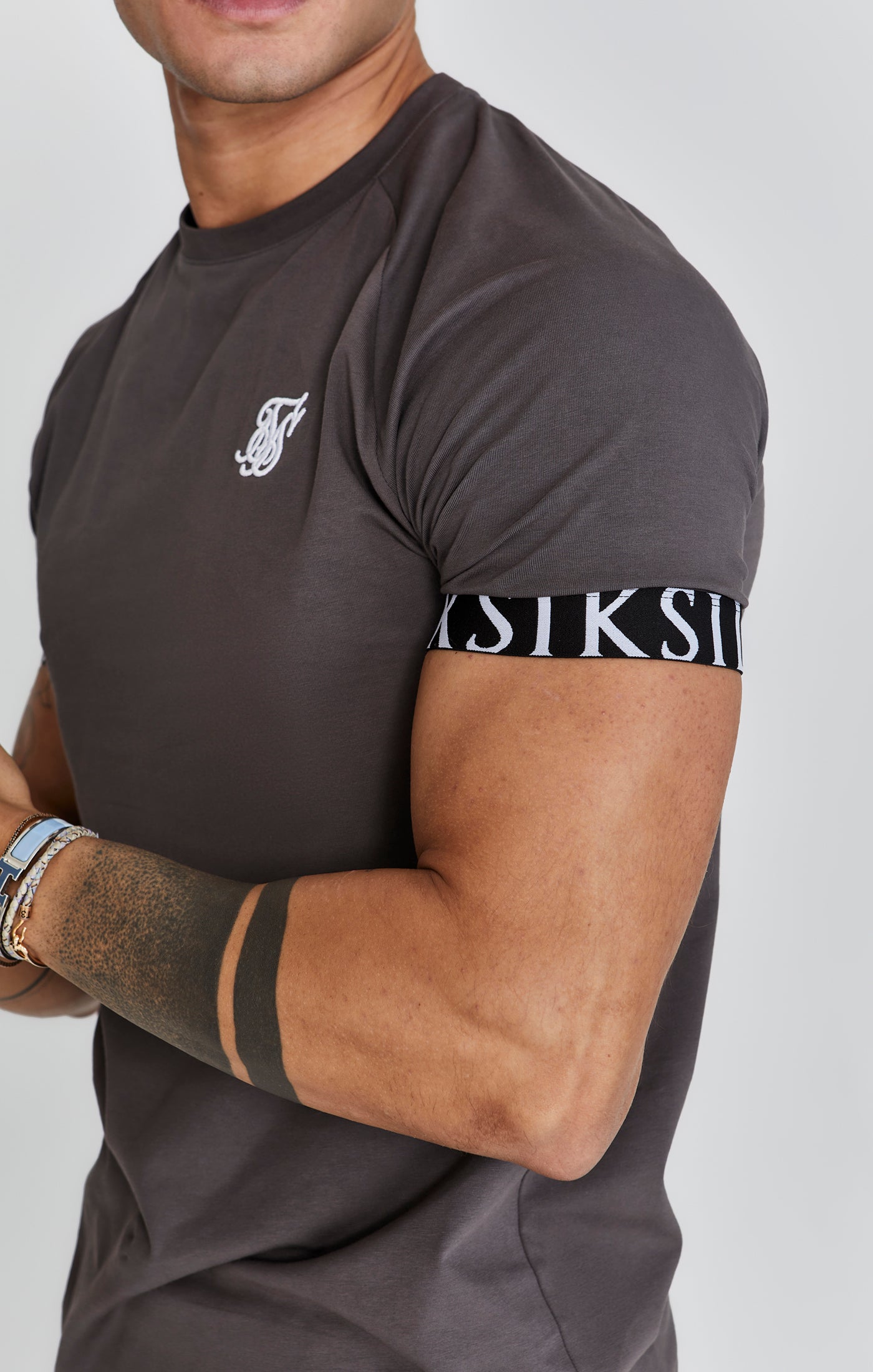 Maglietta Tech in grigio Magliette SikSilk   