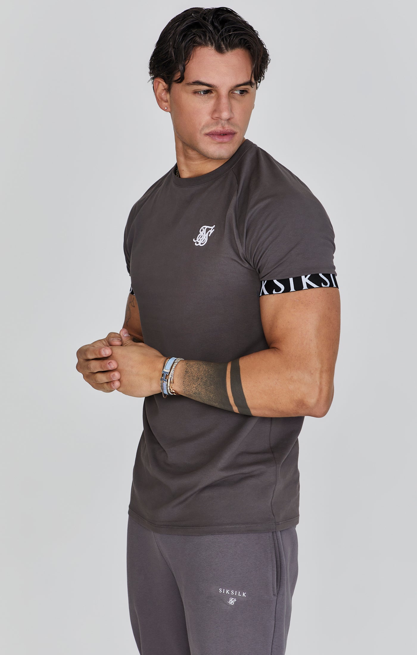 Maglietta Tech in grigio Magliette SikSilk   