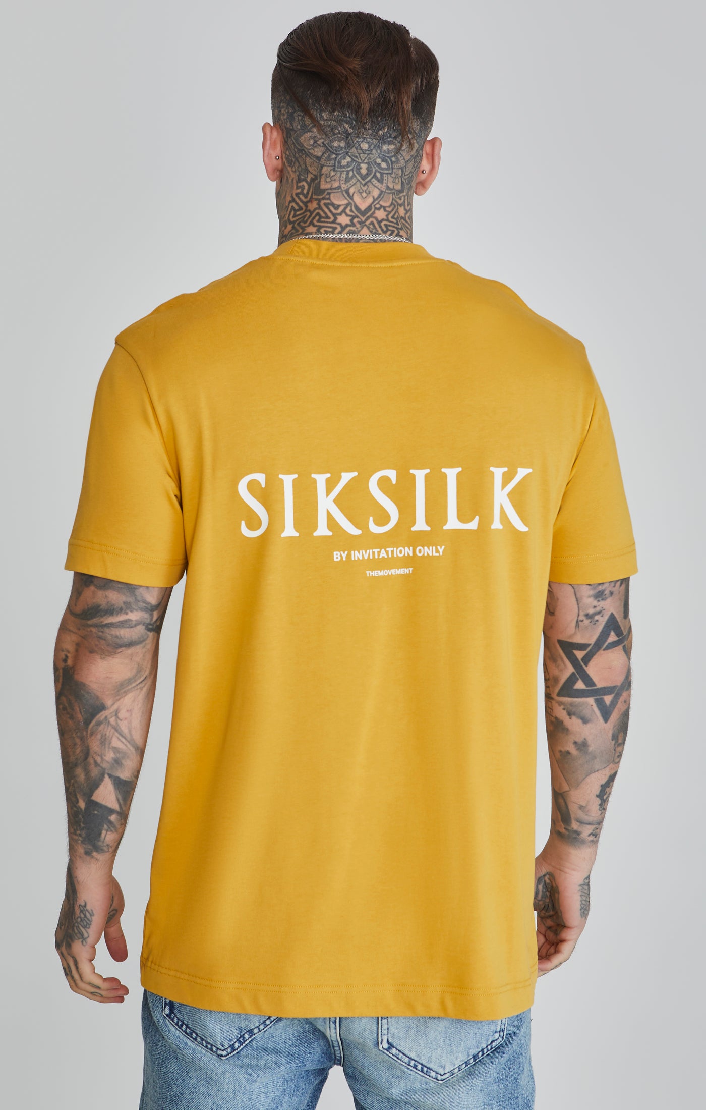 Maglietta grafica in giallo Magliette SikSilk   