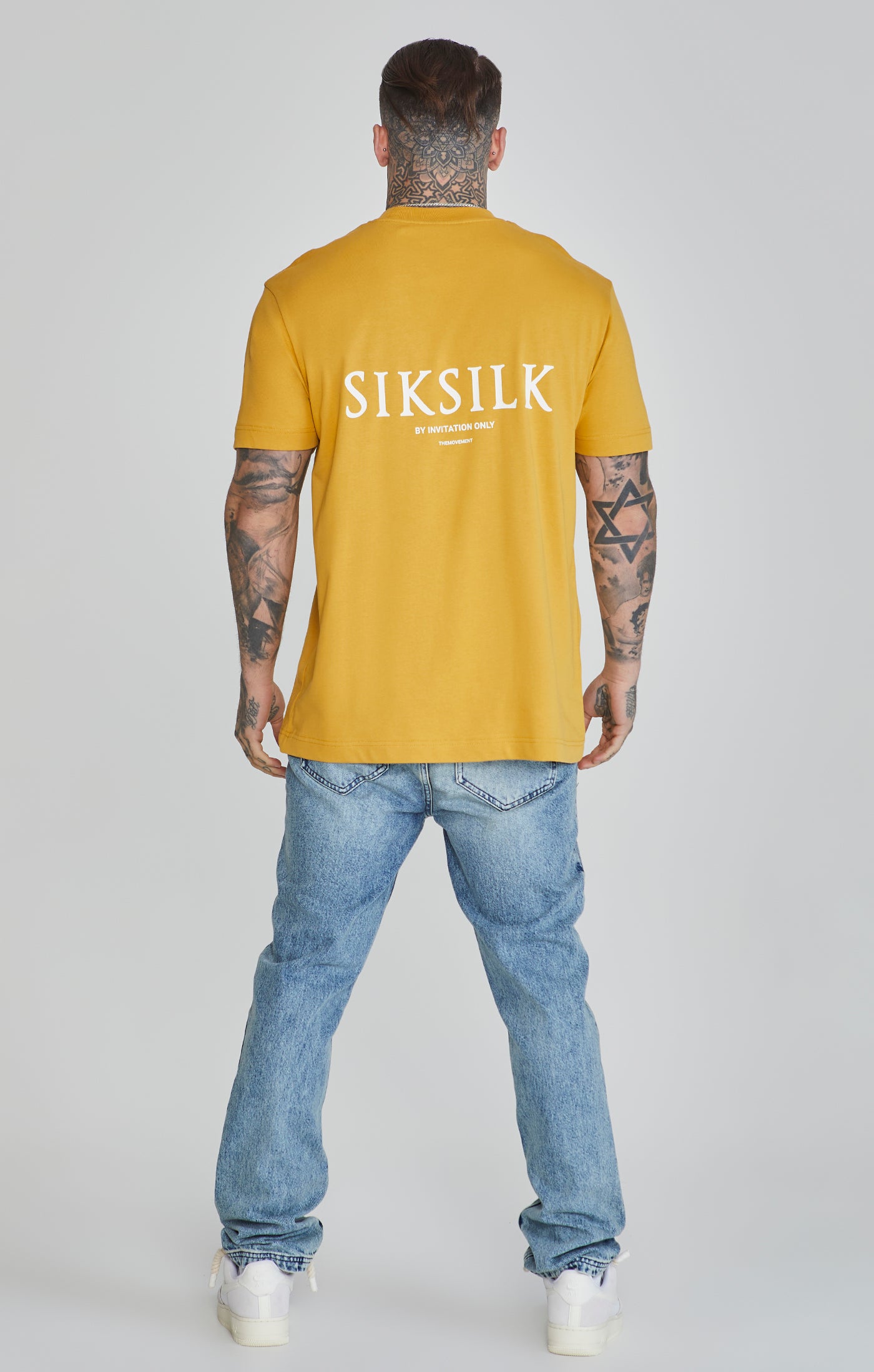 Maglietta grafica in giallo Magliette SikSilk   