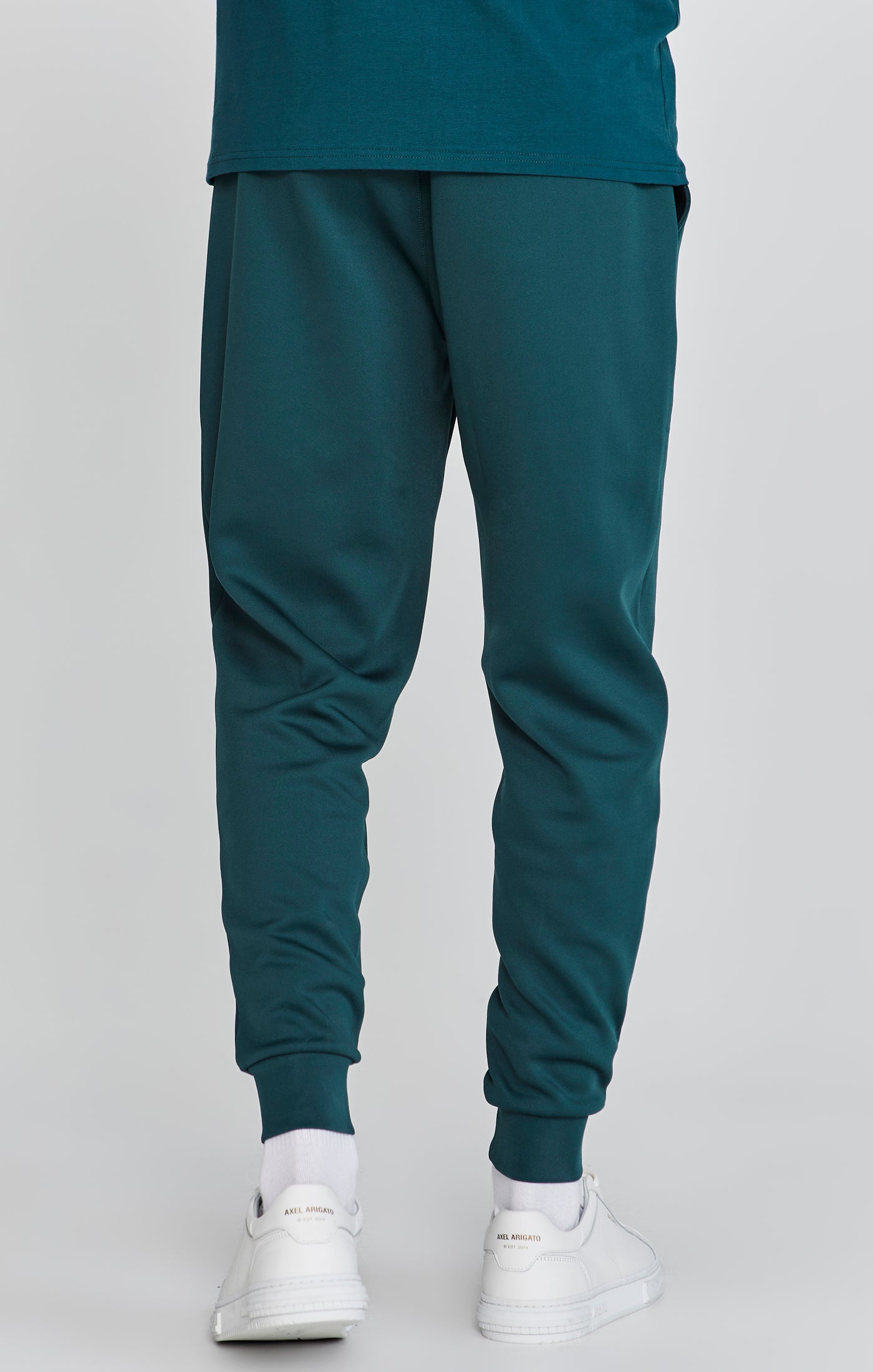 Joggers eleganti in pantaloni verdi SikSilk   