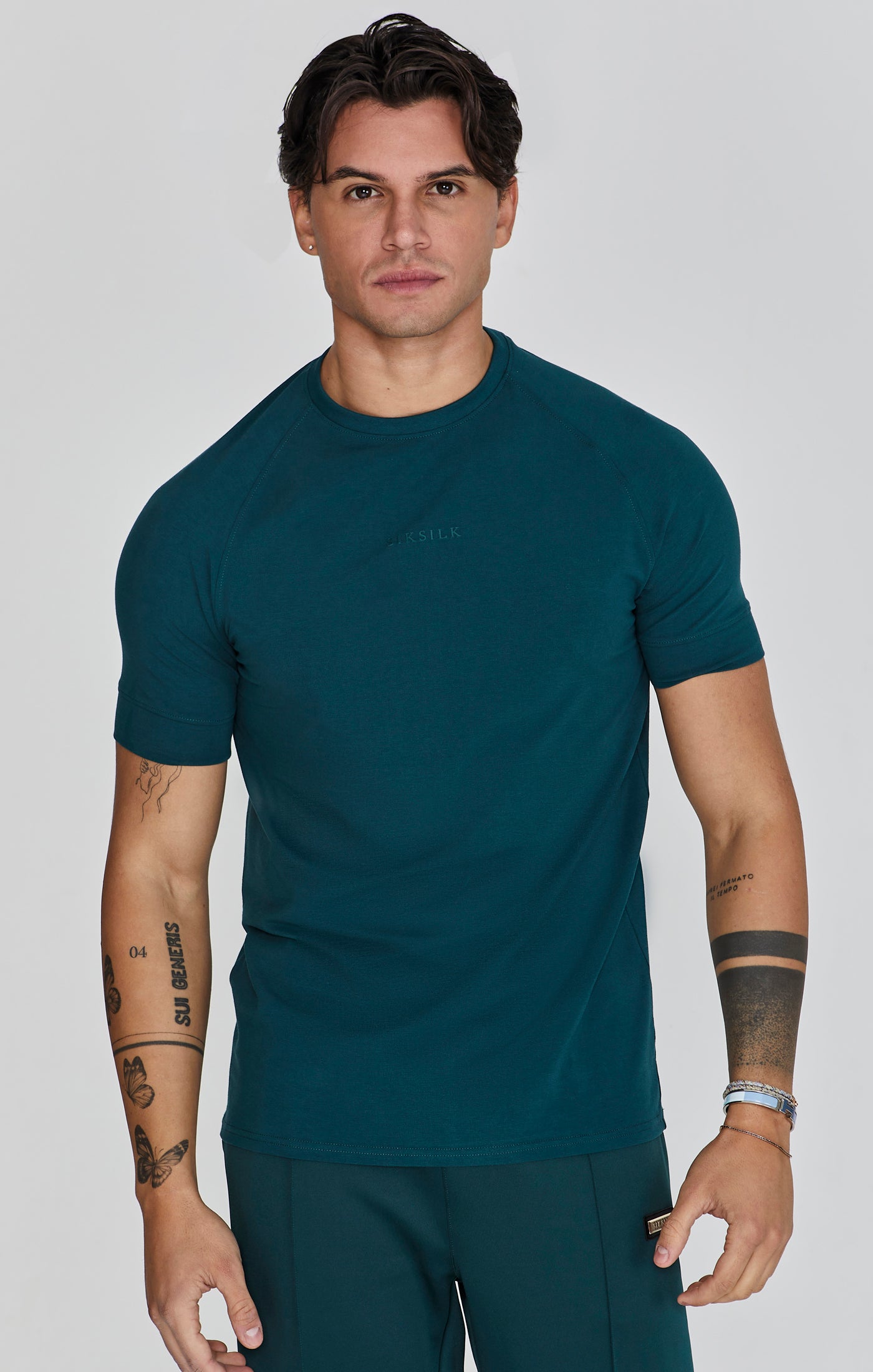 Maglietta Smart in verde Magliette SikSilk   