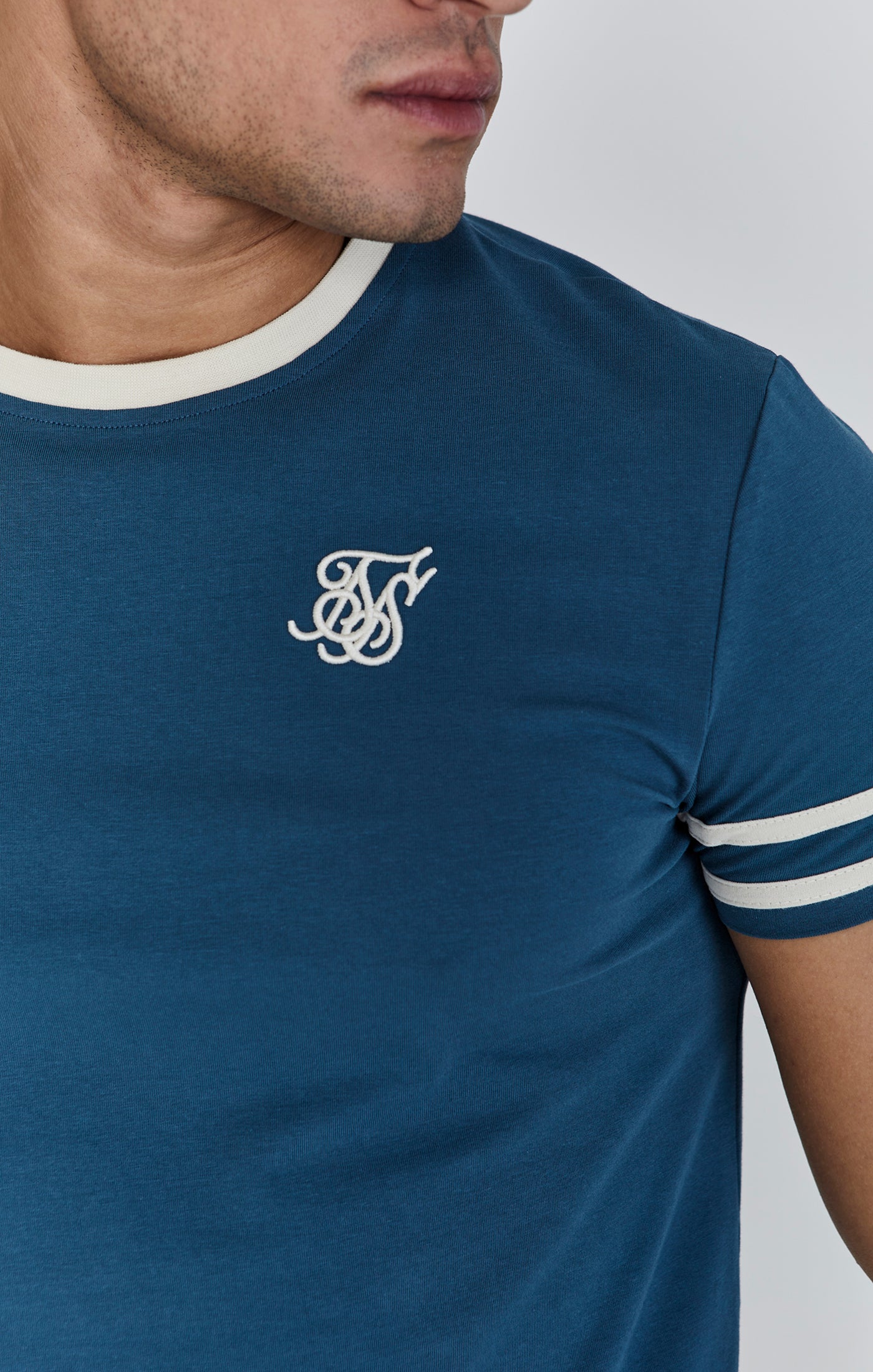 Maglietta Tournament in Blu Magliette SikSilk   