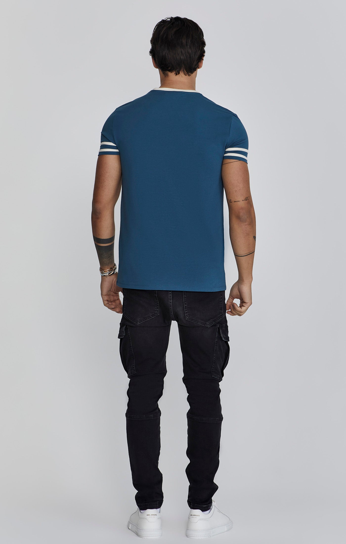 Maglietta Tournament in Blu Magliette SikSilk   