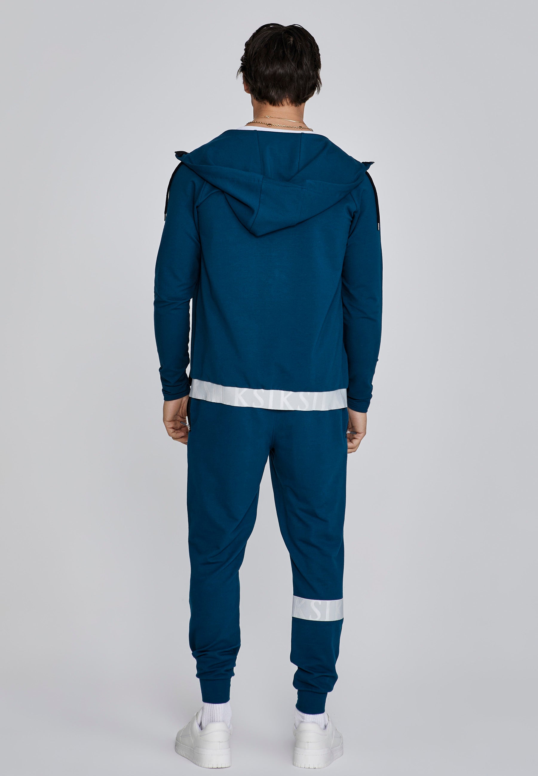 Joggers dinamici in pantaloni blu SikSilk   