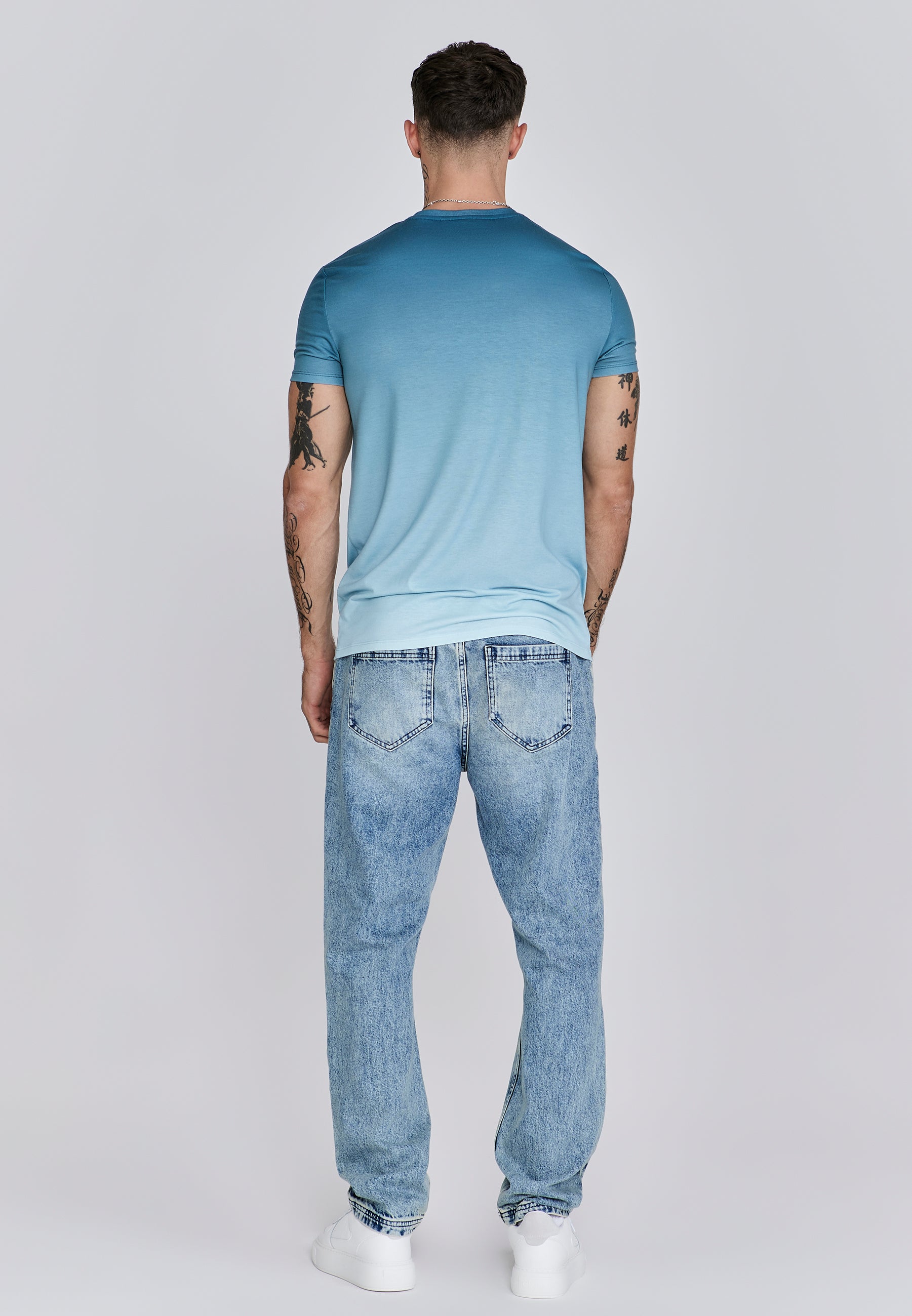 Maglietta Fade in verde Magliette SikSilk