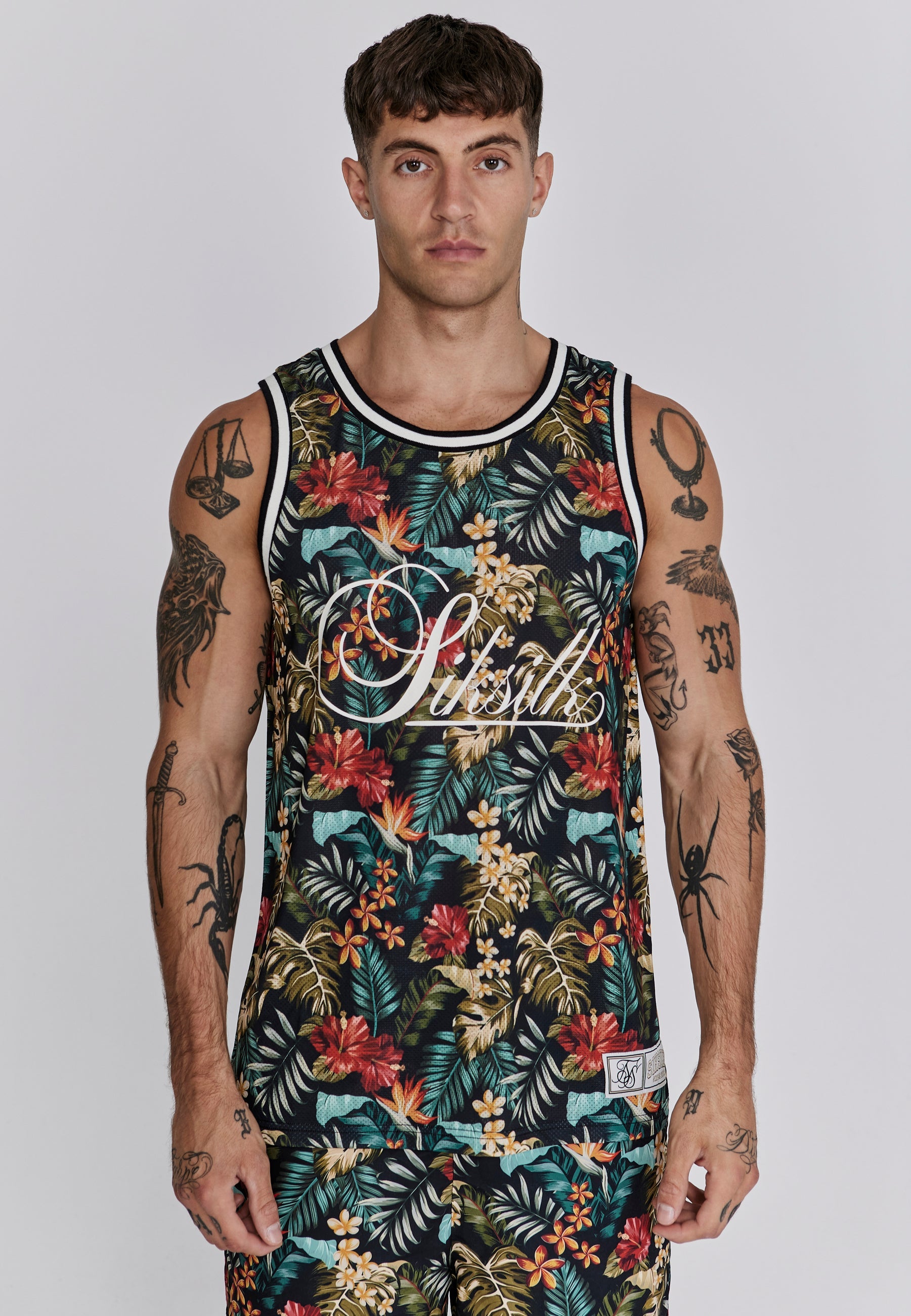 Canotta da basket in Multi T-Shirt SikSilk