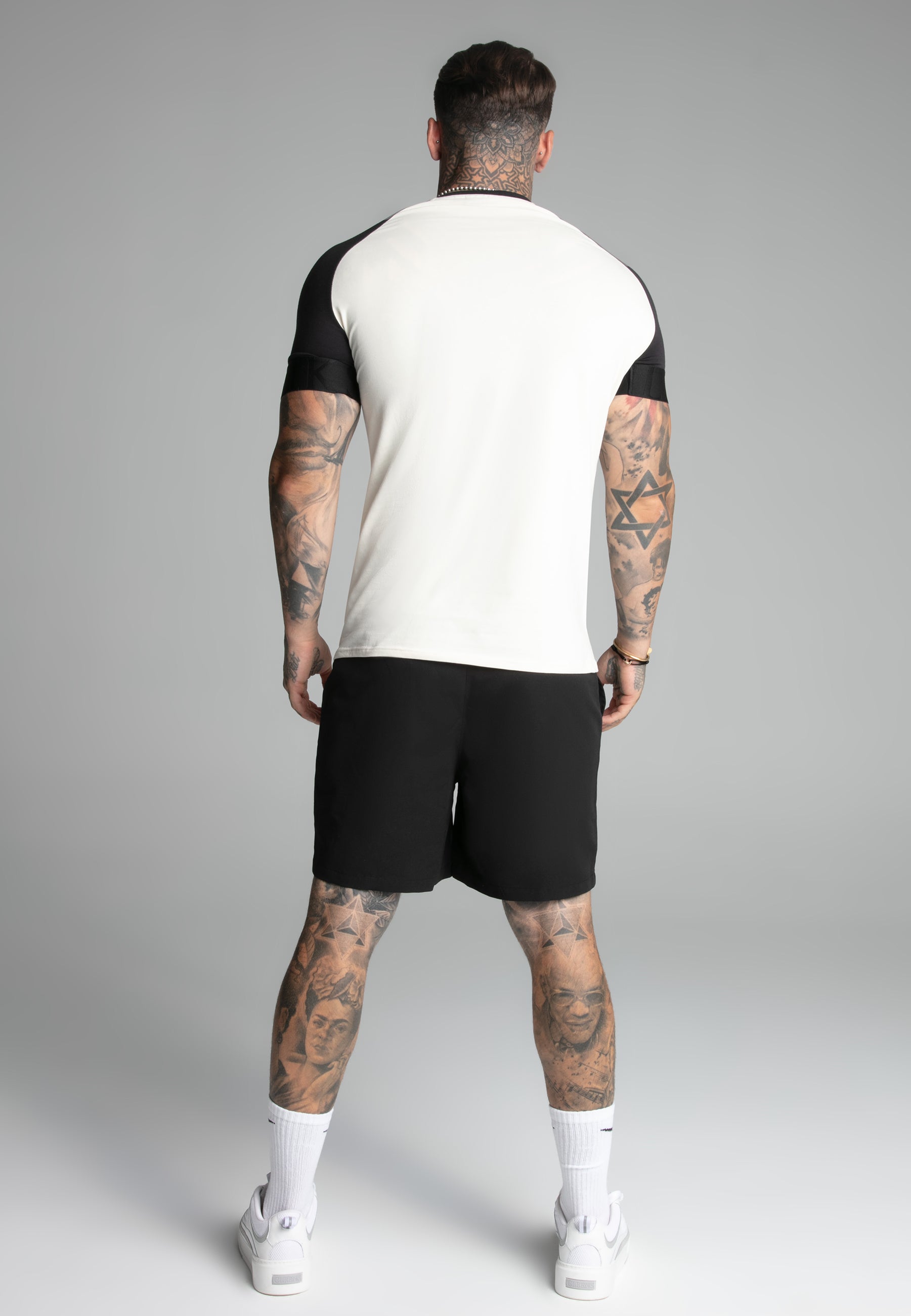Pantaloncini da bagno in nero Pantaloncini da bagno SikSilk