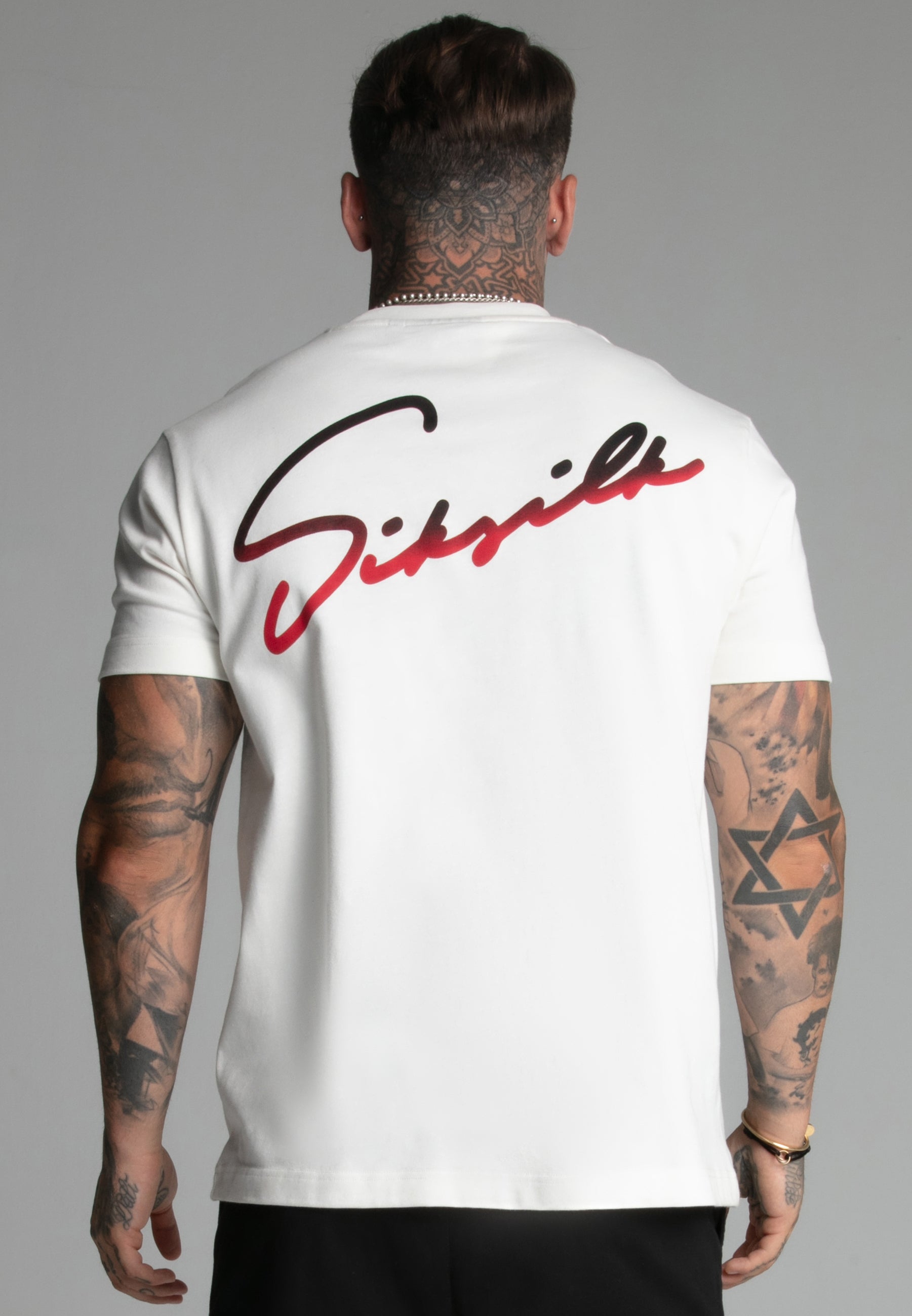 T-shirt Signature in ecru T-shirt SikSilk