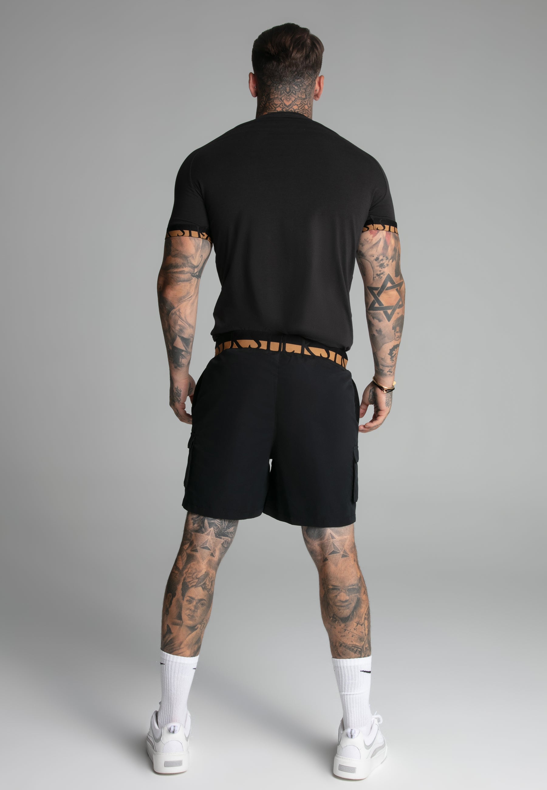 Maglietta Tech in nero Magliette SikSilk