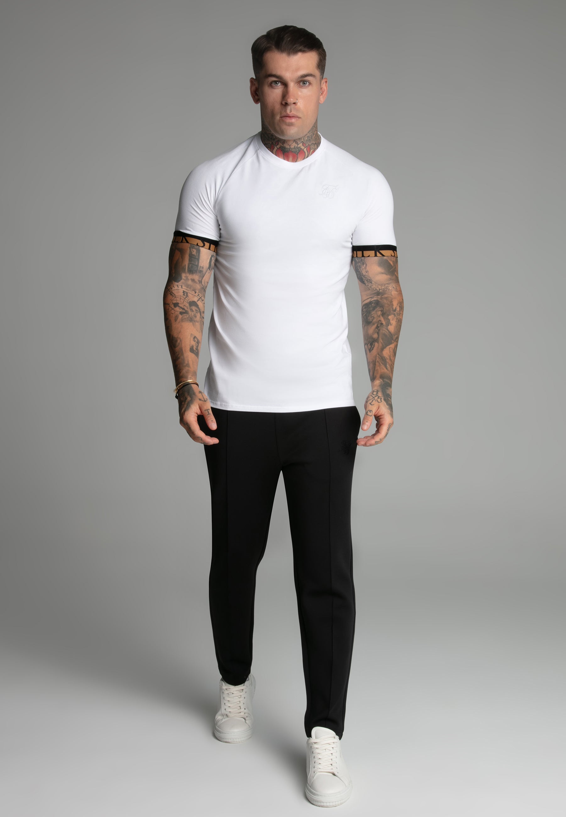 Maglietta Tech in Bianco Magliette SikSilk
