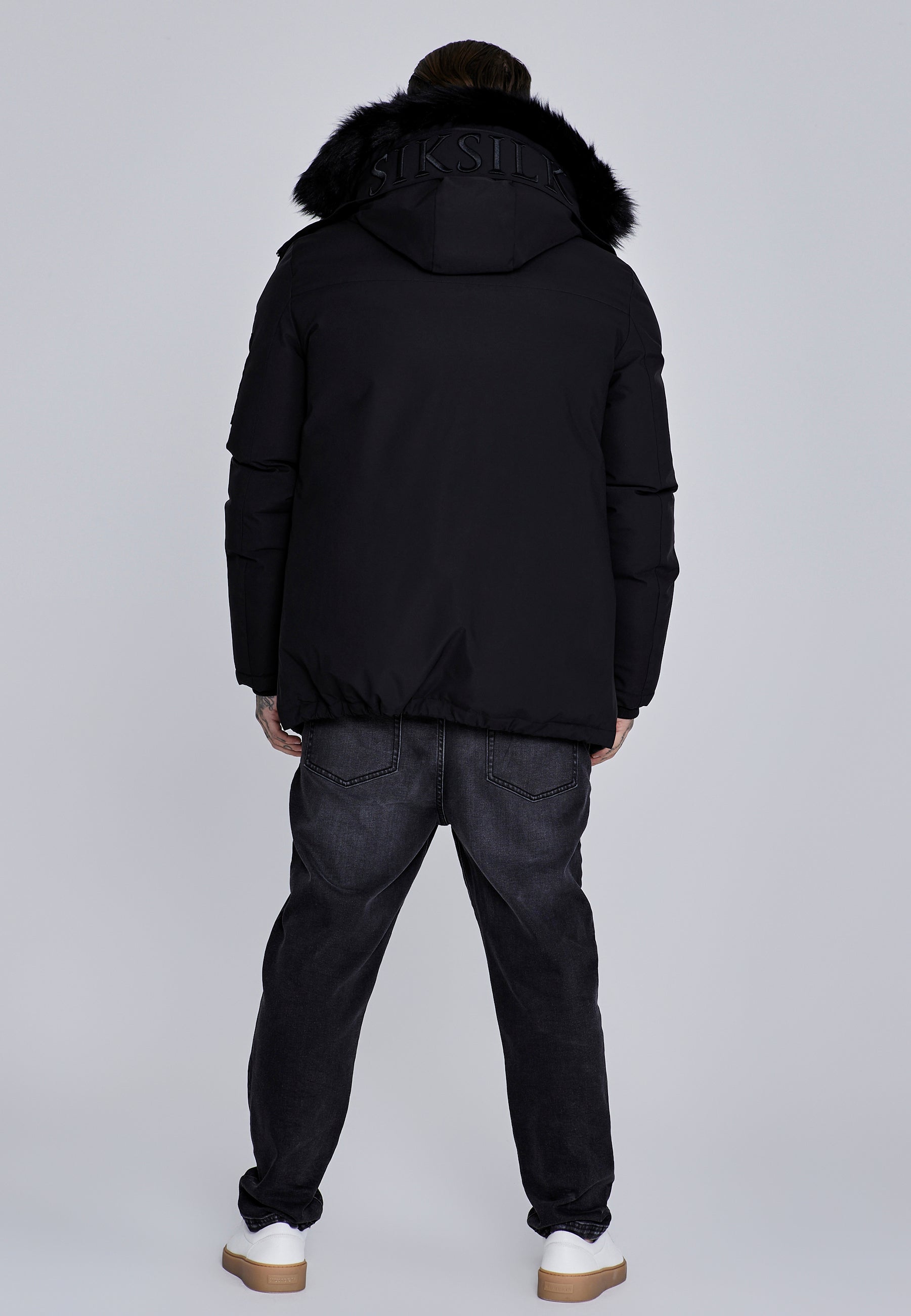 Parka in giacche nere SikSilk
