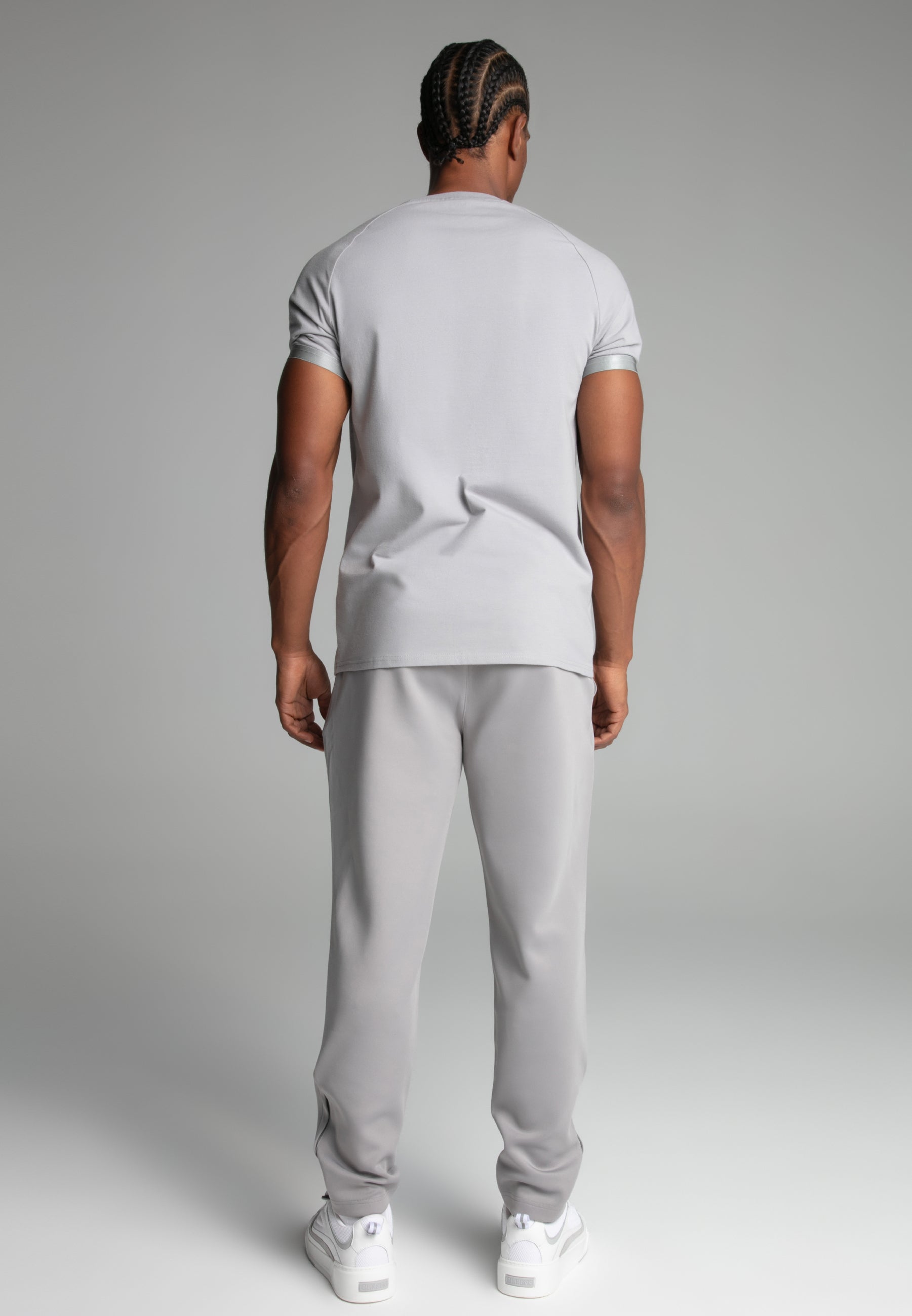 Pantaloni da corsa in grigio Pantaloni SikSilk