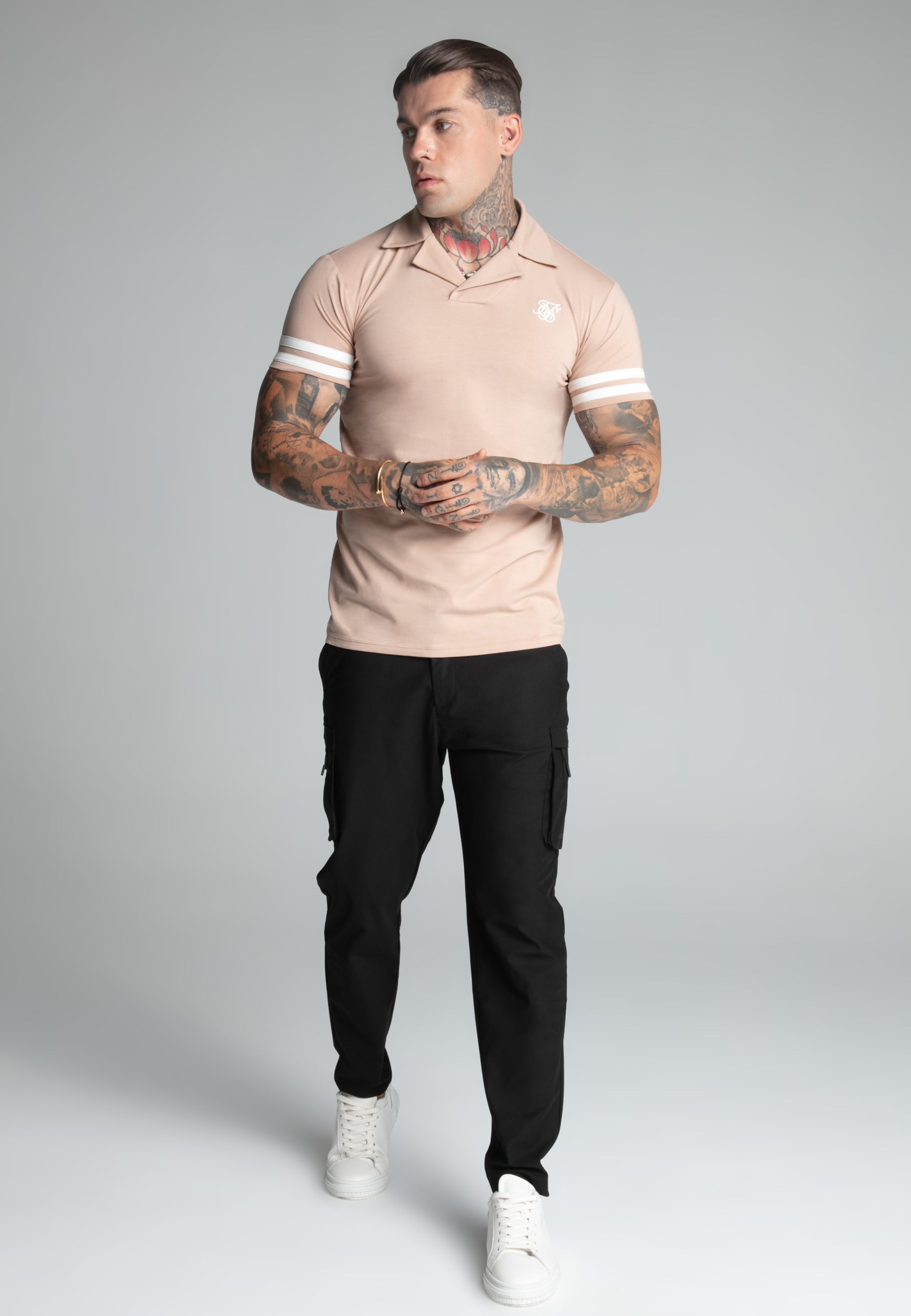 Polo Tournament Revere in marrone Magliette SikSilk
