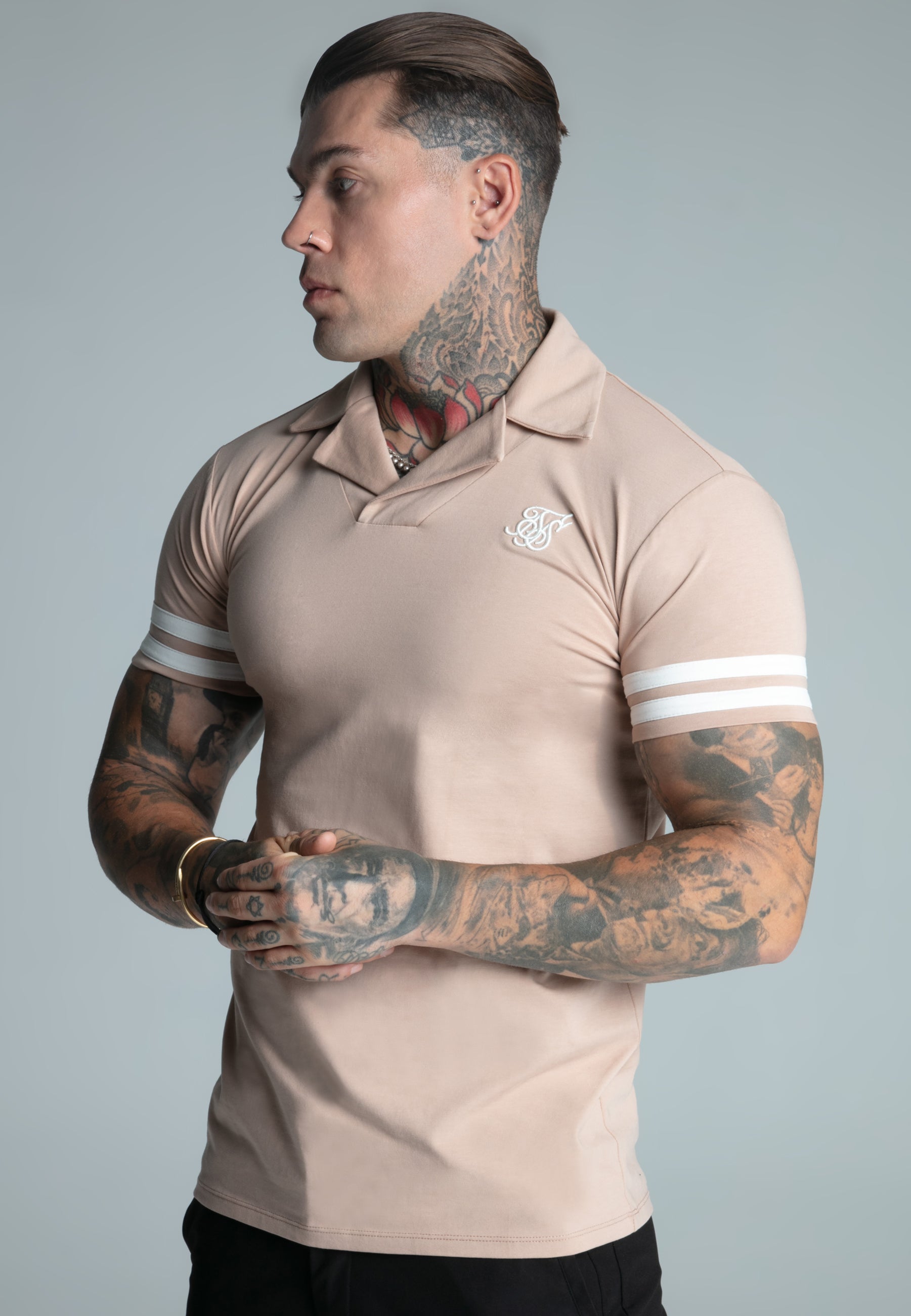 Polo Tournament Revere in marrone Magliette SikSilk