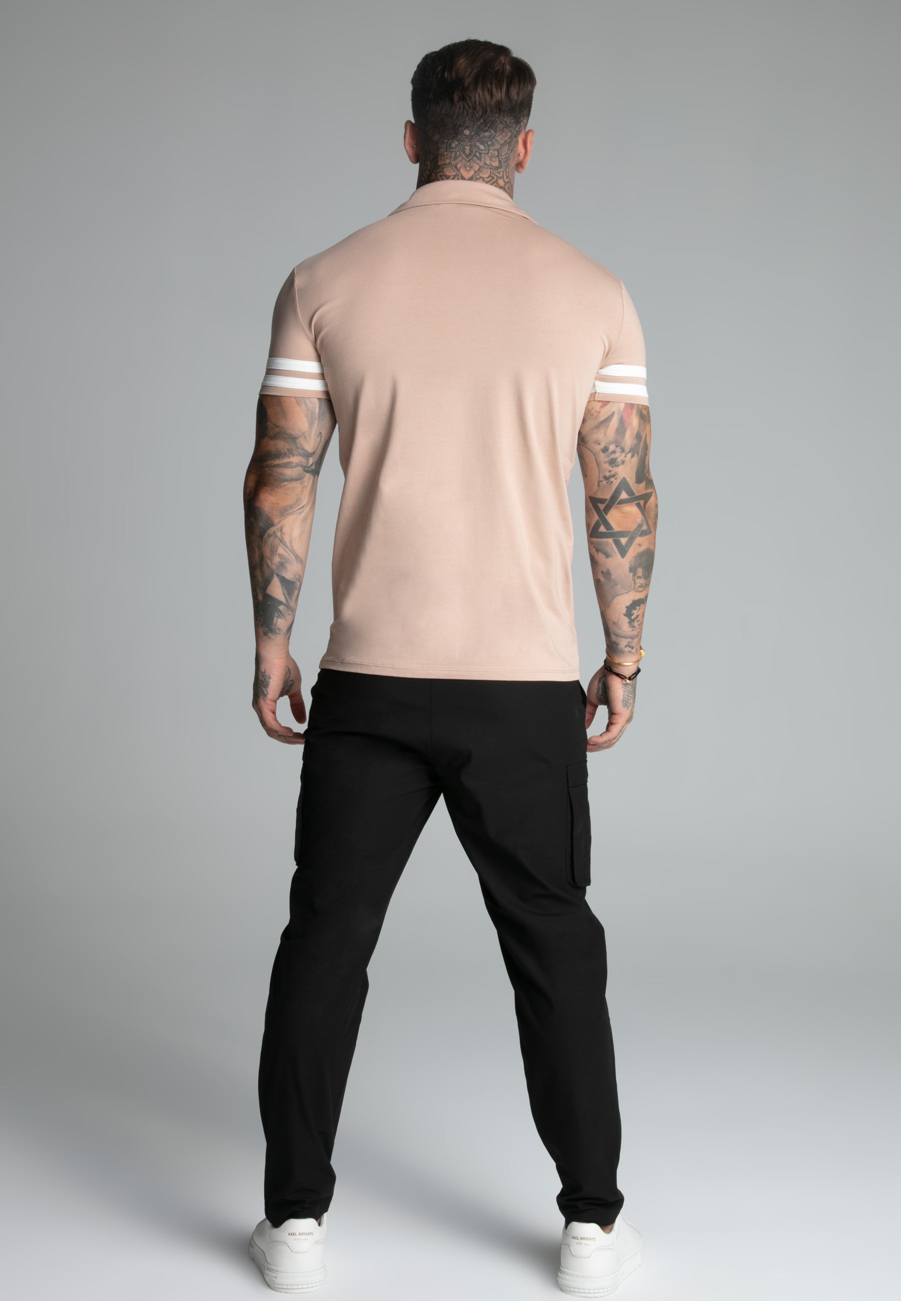Polo Tournament Revere in marrone Magliette SikSilk
