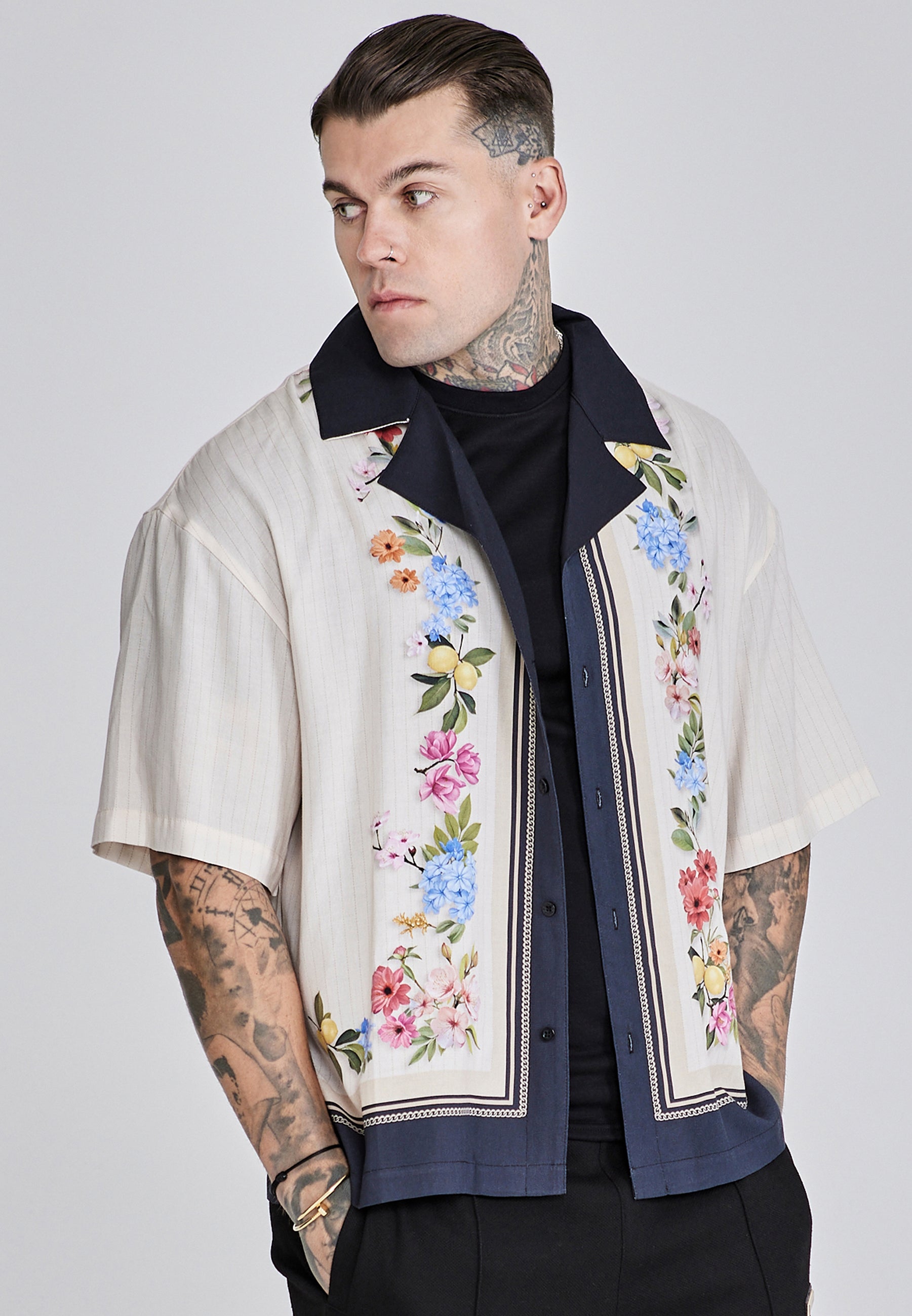 Camicia Resort in ecru Camicie SikSilk