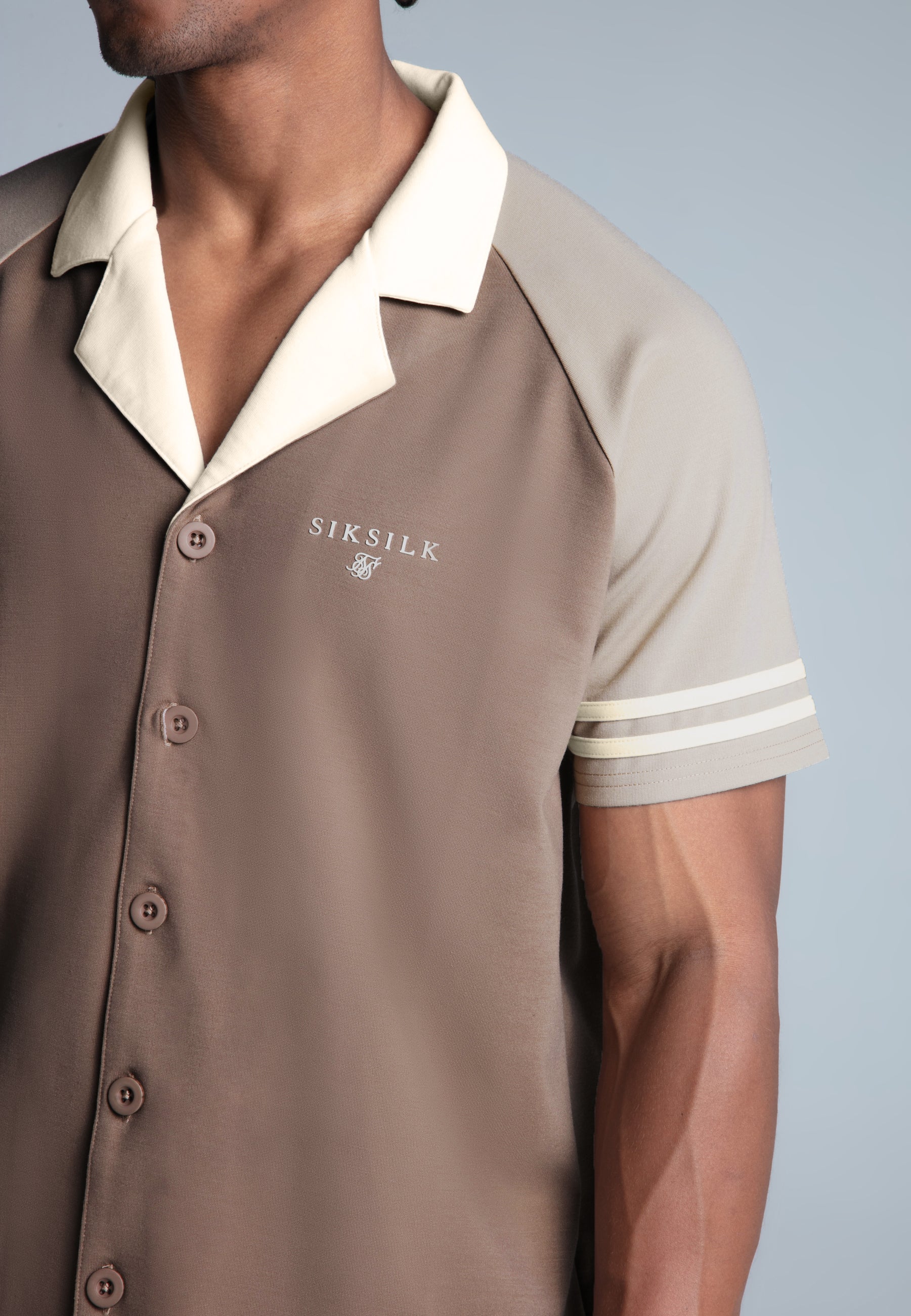 Camicia Retro Resort in beige Camicie SikSilk