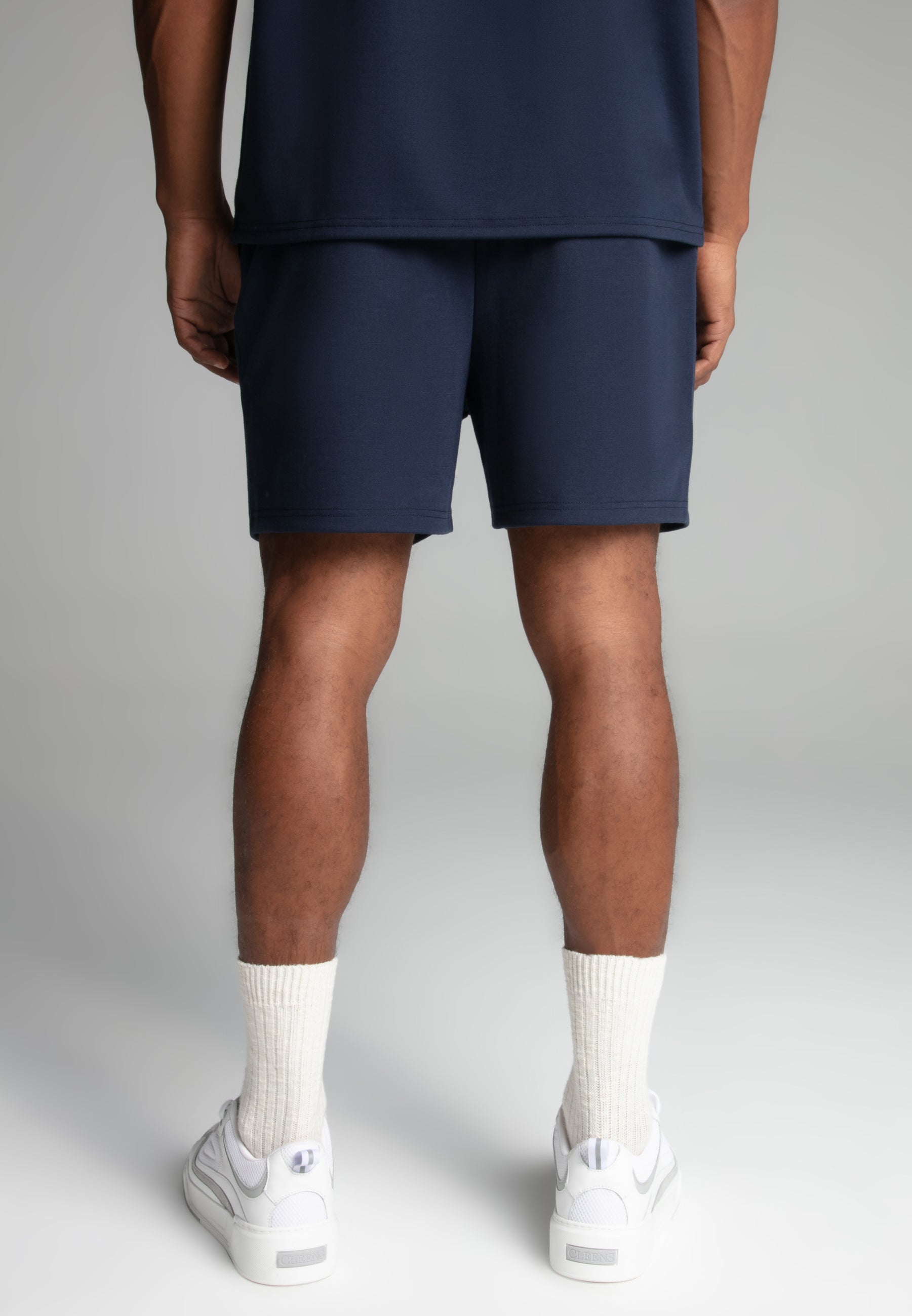 Pantaloncini retrò in pantaloncini blu SikSilk