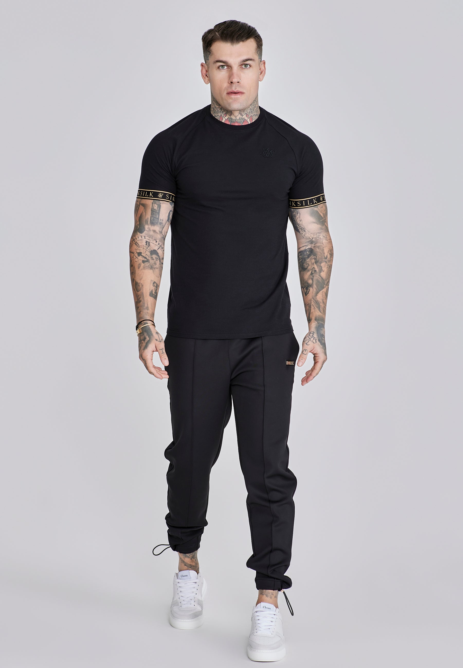Maglietta Tech in nero Magliette SikSilk