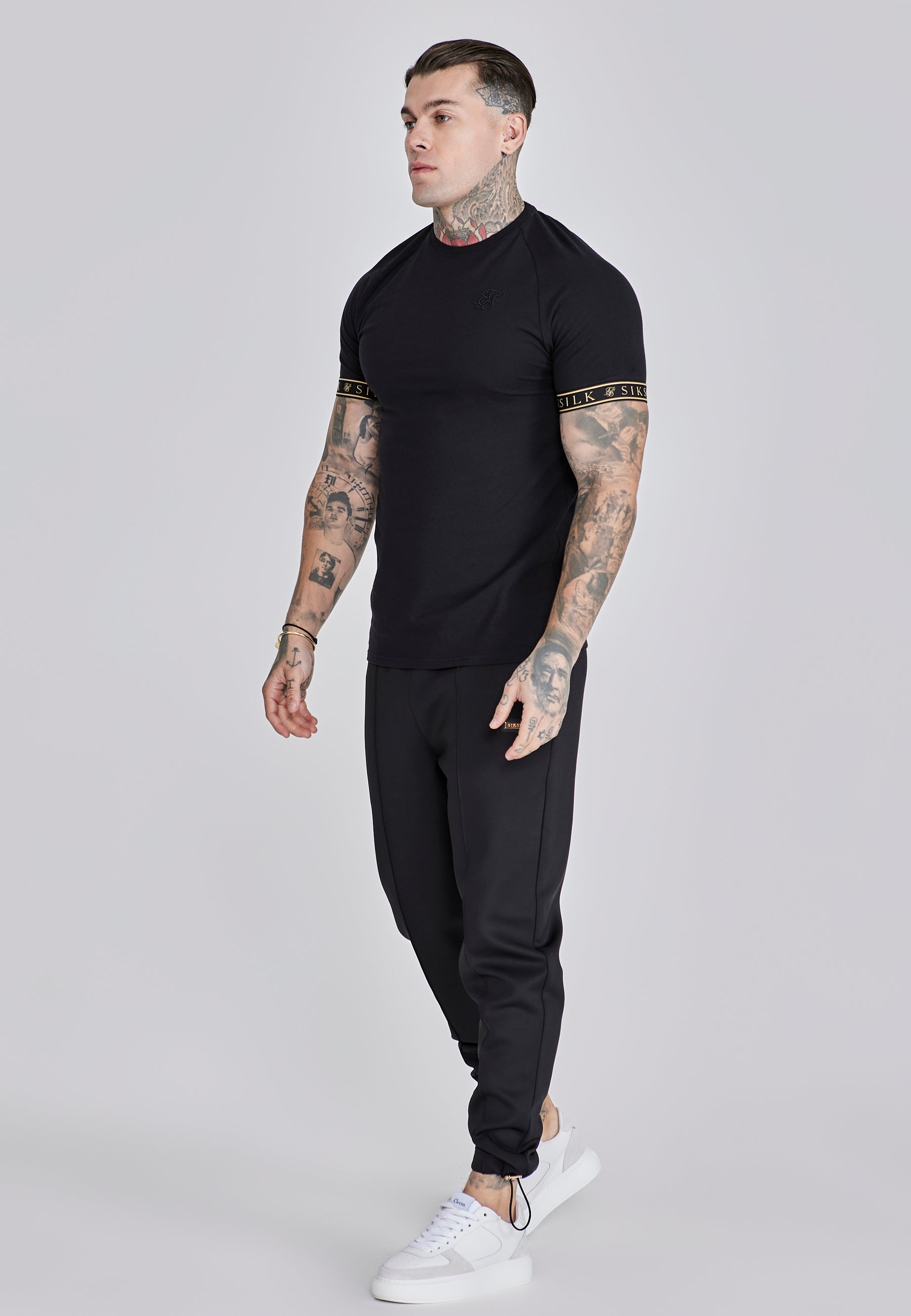 Maglietta Tech in nero Magliette SikSilk