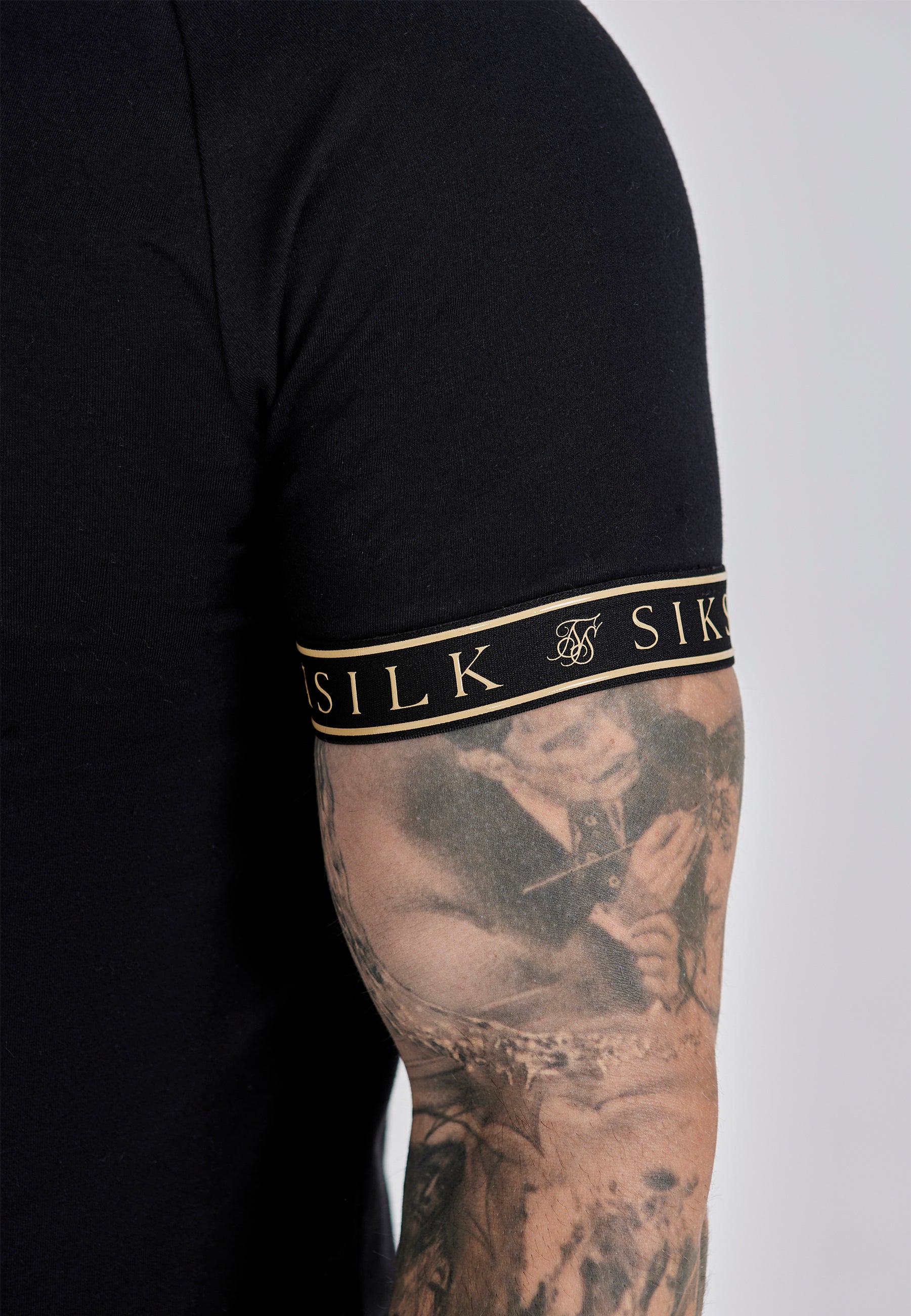 Maglietta Tech in nero Magliette SikSilk