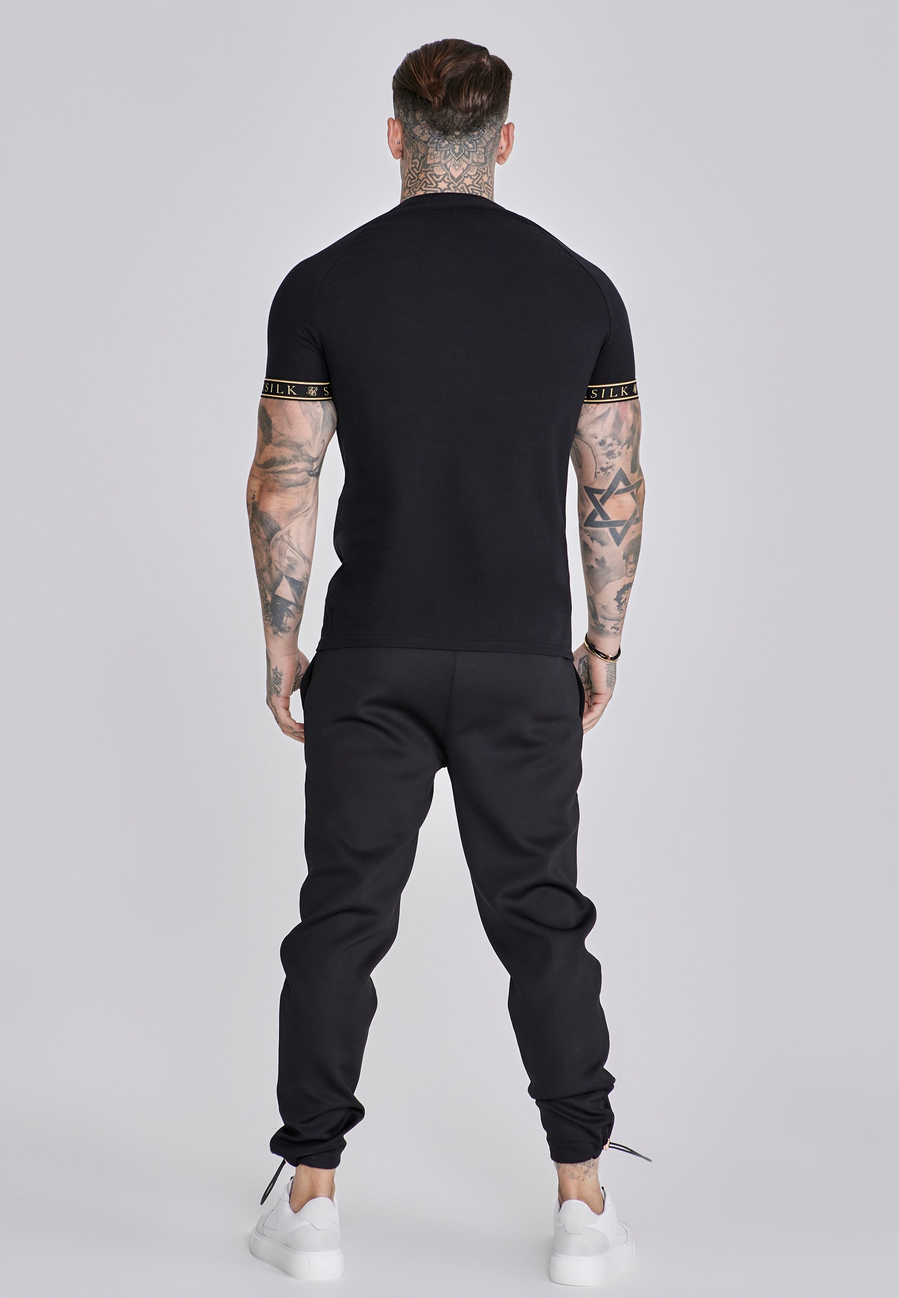 Maglietta Tech in nero Magliette SikSilk