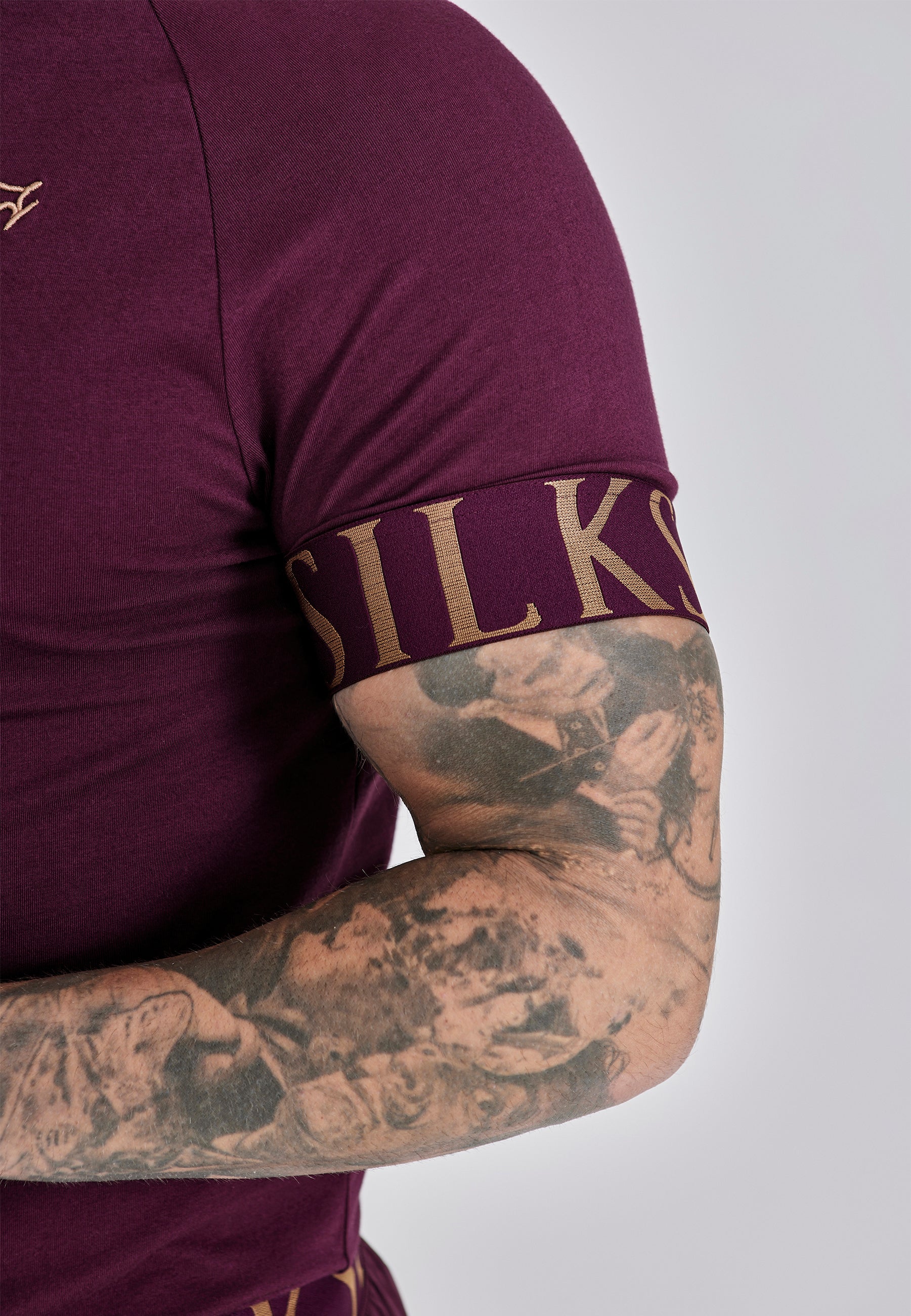 Maglietta Tech in borgogna Magliette SikSilk