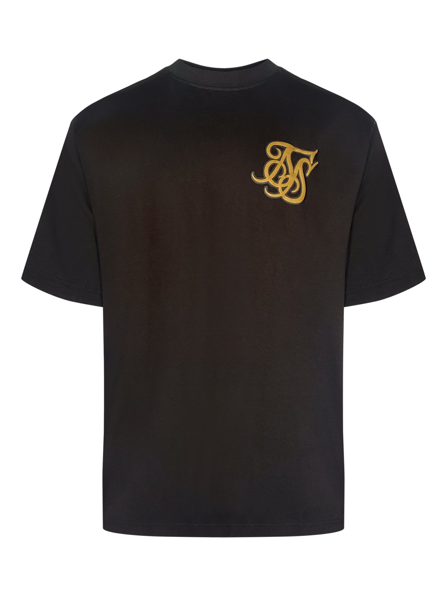 Maglietta con logo in nero Magliette SikSilk