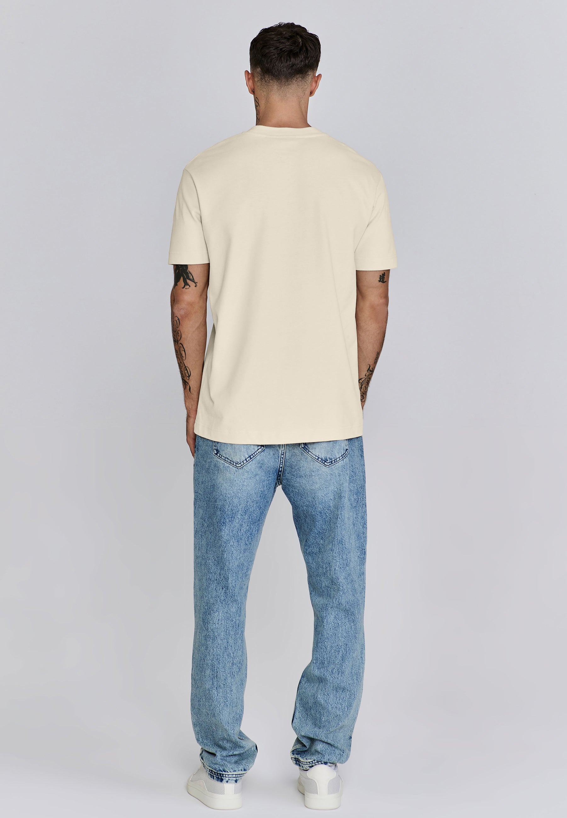 T-shirt Signature in ecru T-shirt SikSilk