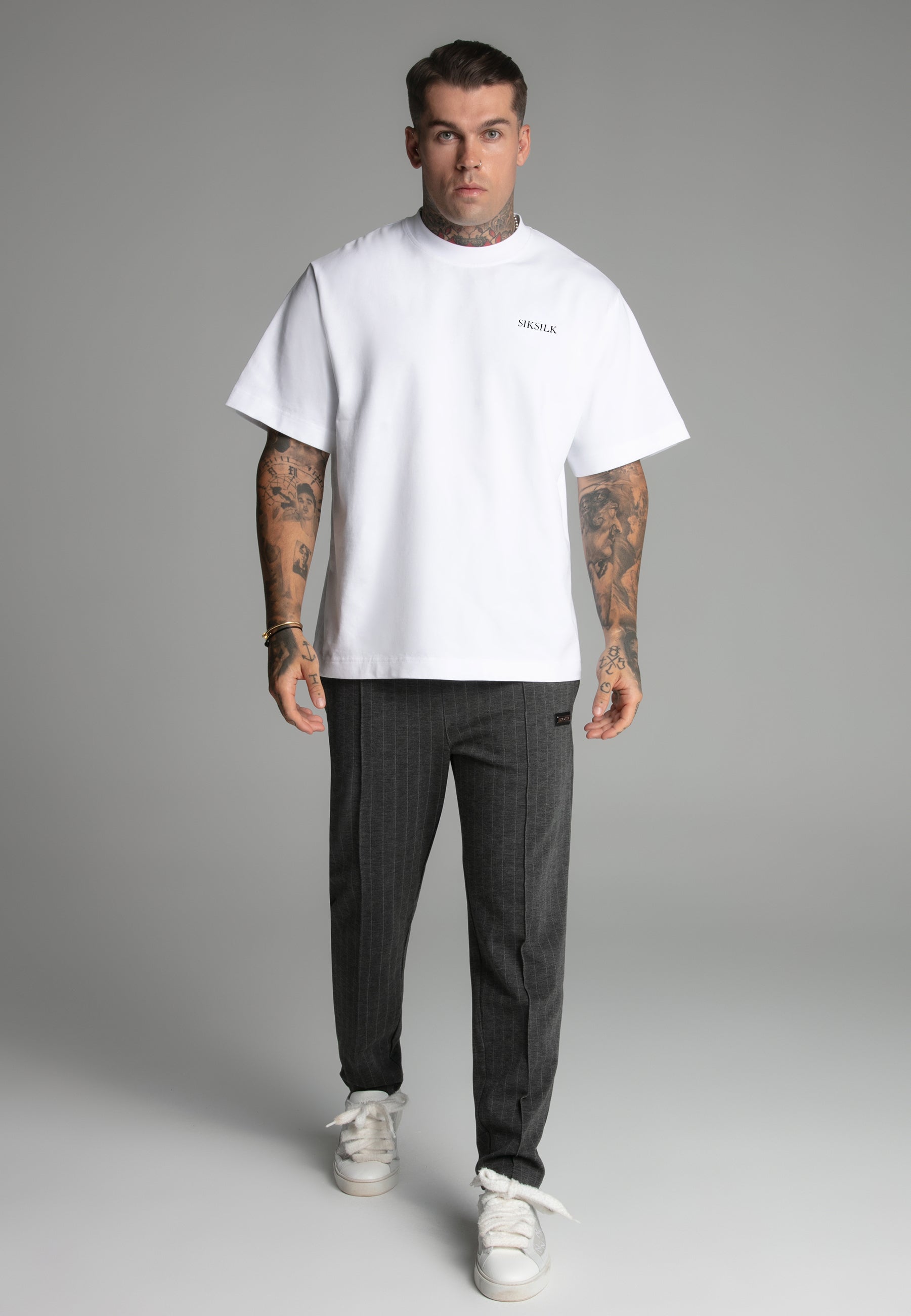 Maglietta grafica in bianco Magliette SikSilk
