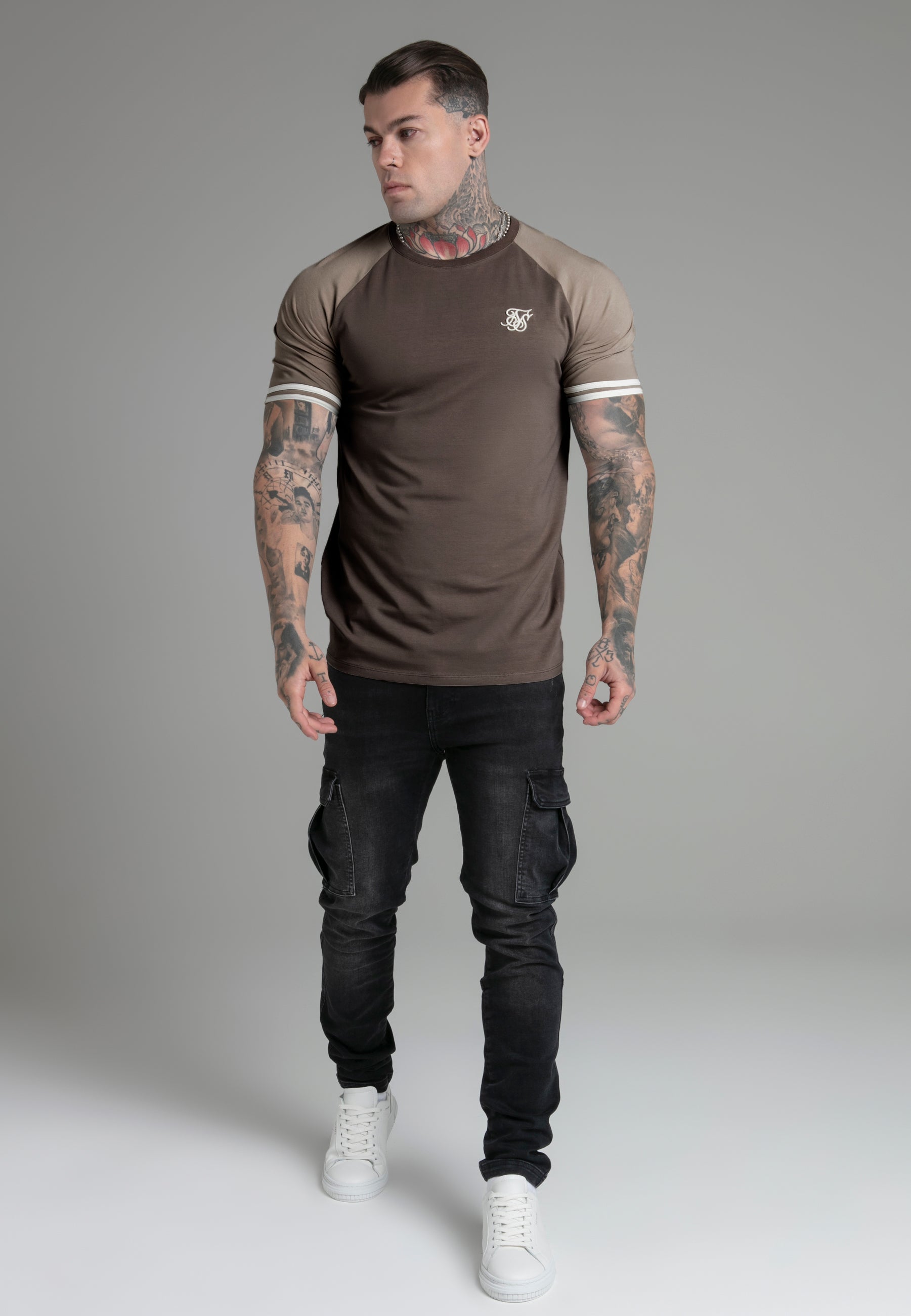 Maglietta Tournament in marrone Magliette SikSilk
