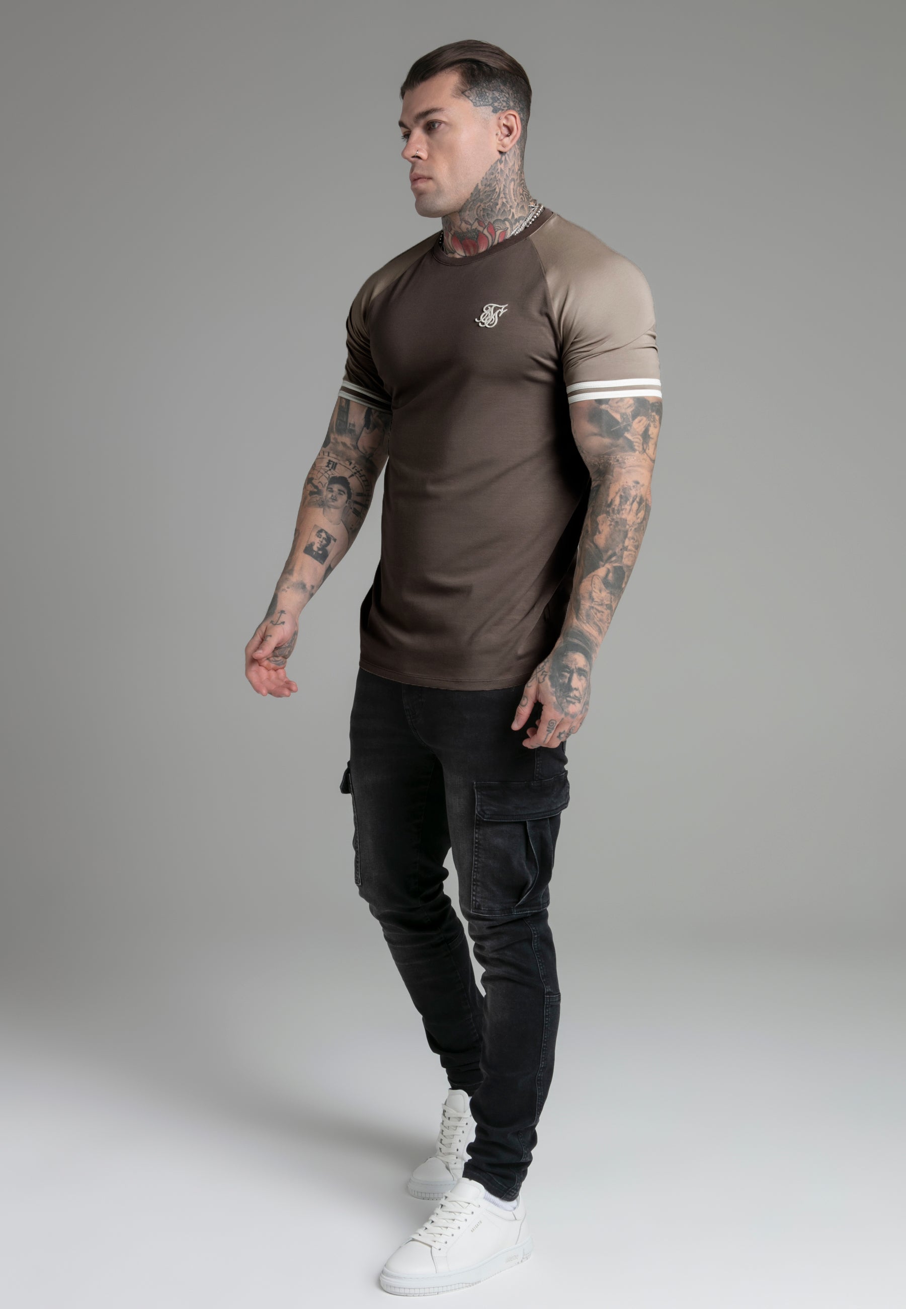 Maglietta Tournament in marrone Magliette SikSilk