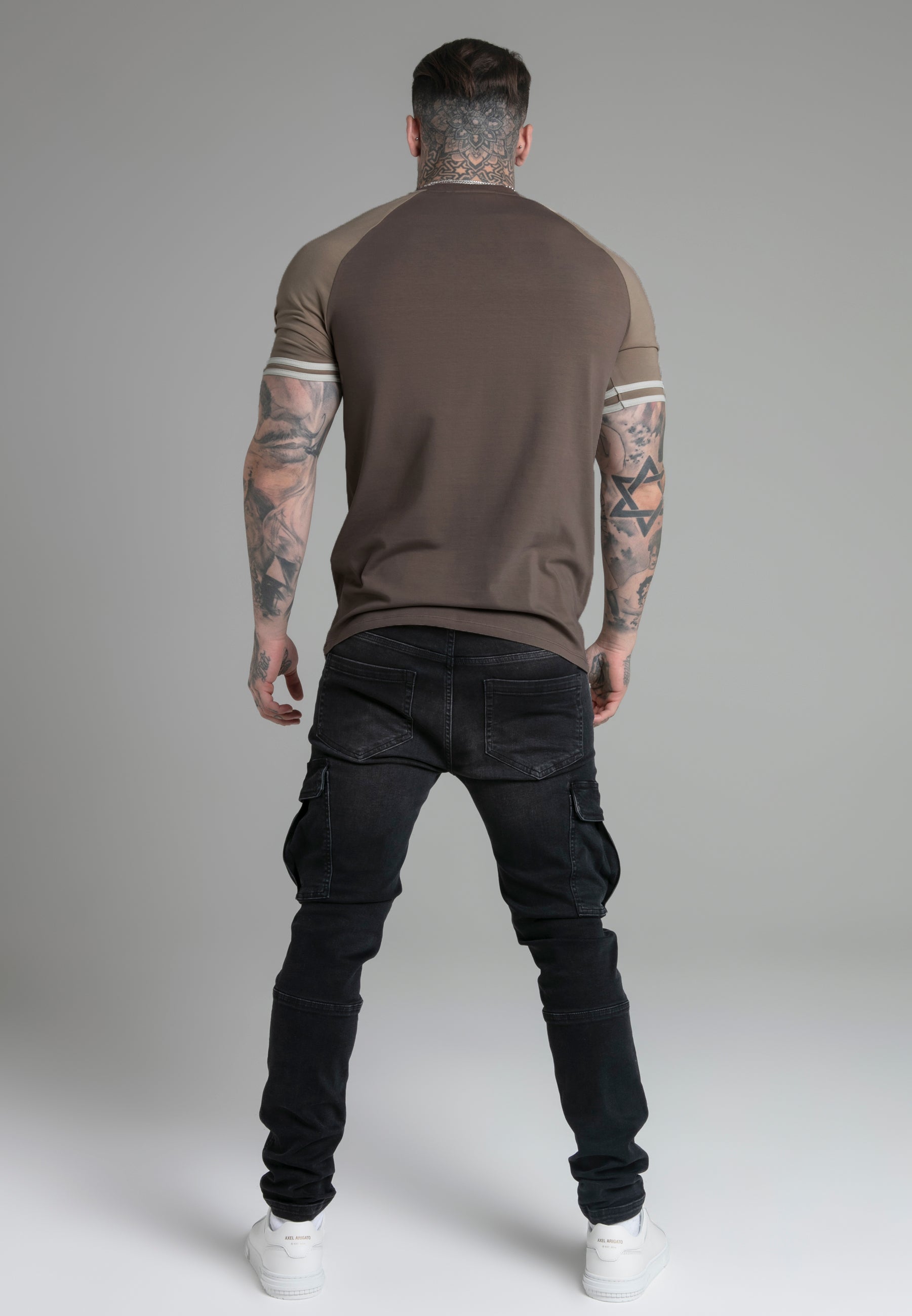 Maglietta Tournament in marrone Magliette SikSilk