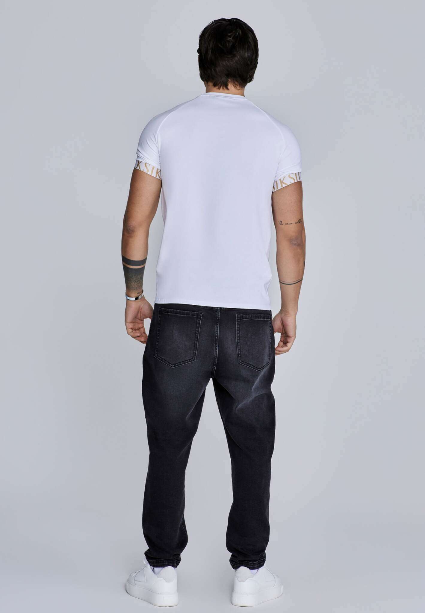Maglietta Tech in Bianco Magliette SikSilk