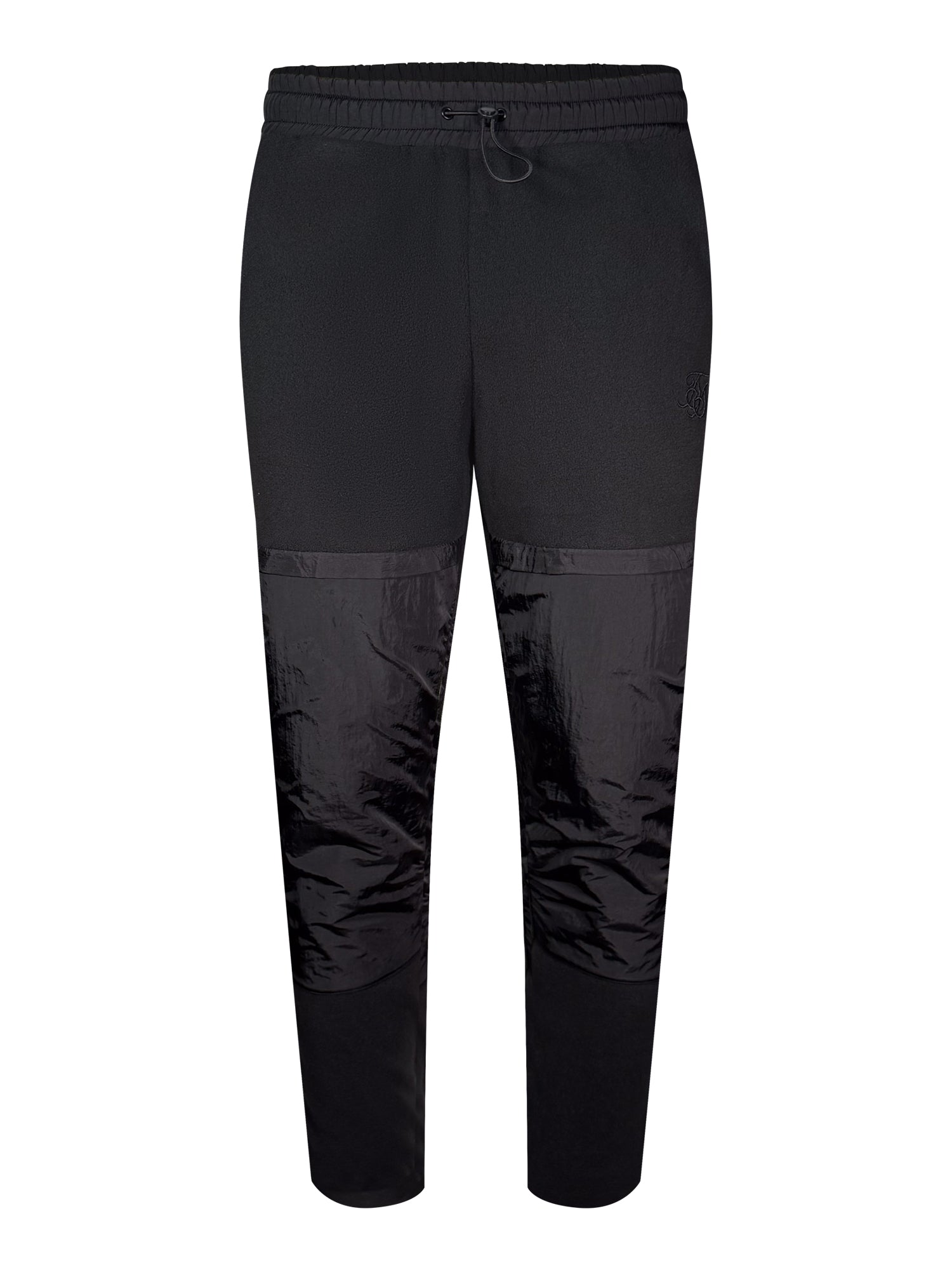Joggers in pile Polar in nero
