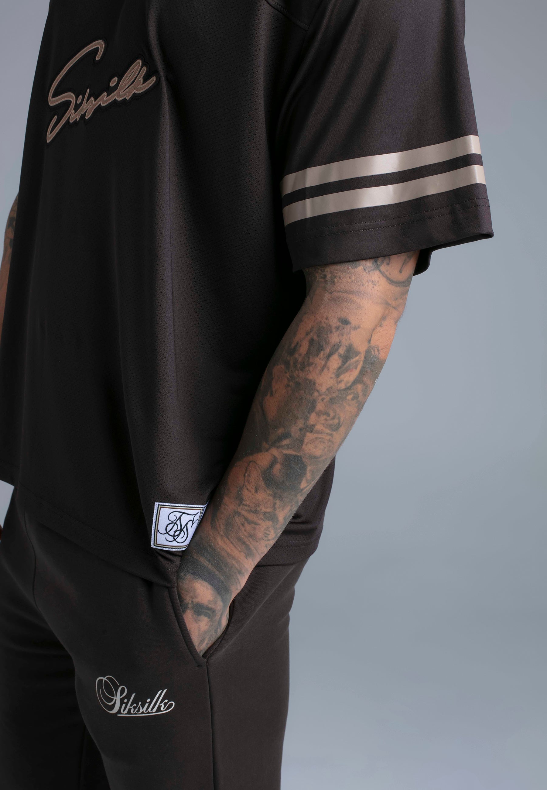 Maglietta da football in marrone