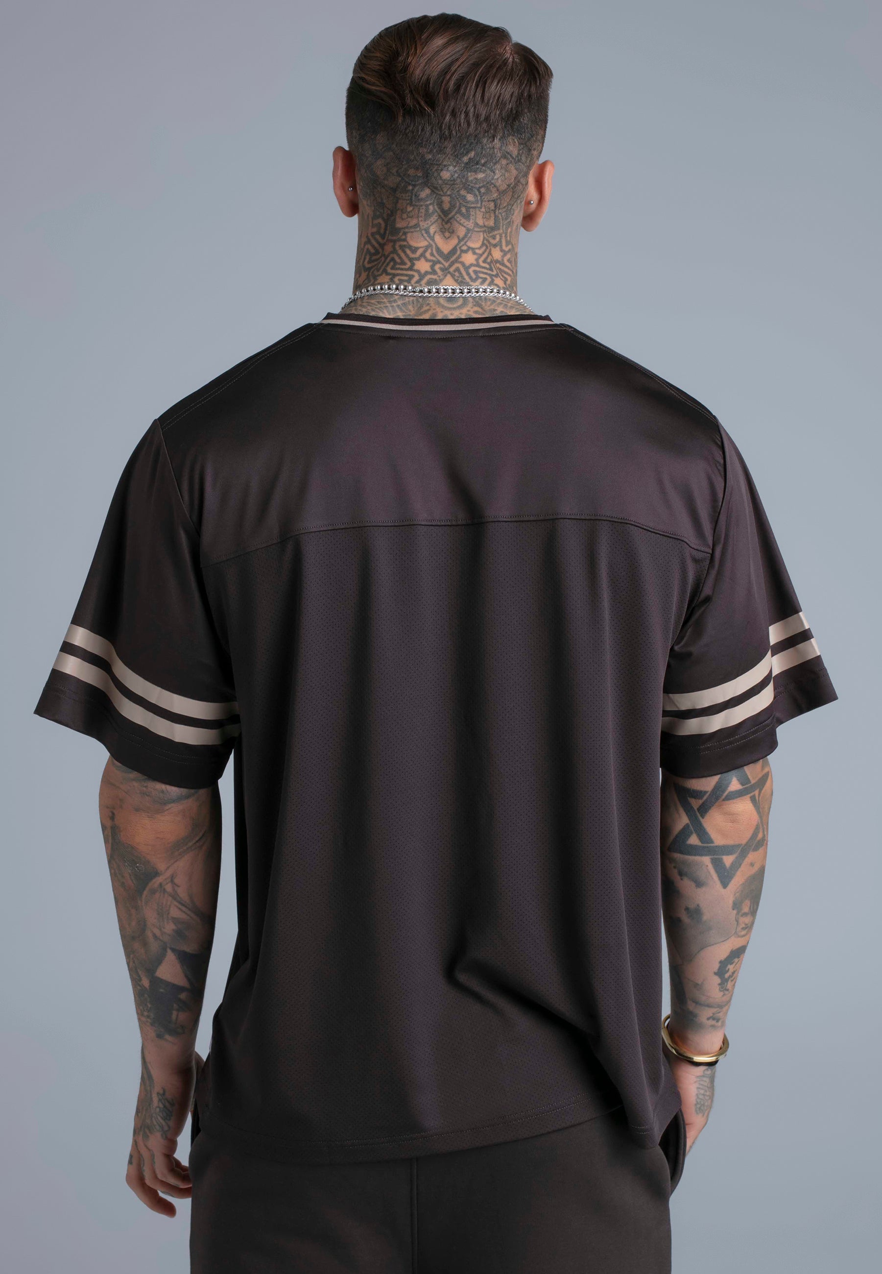 Maglietta da football in marrone