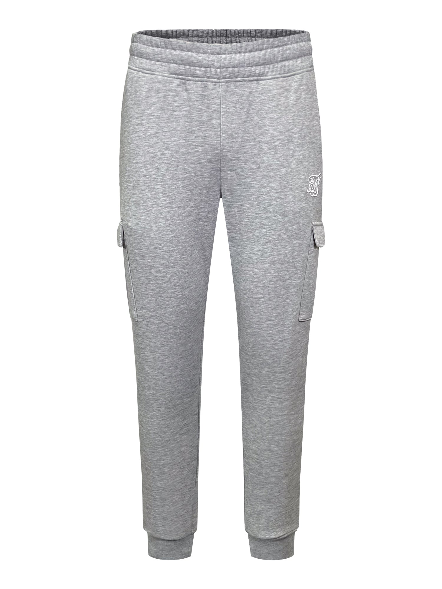 Joggers Cargo Essentials in Grigio Marl Pantaloni SikSilk