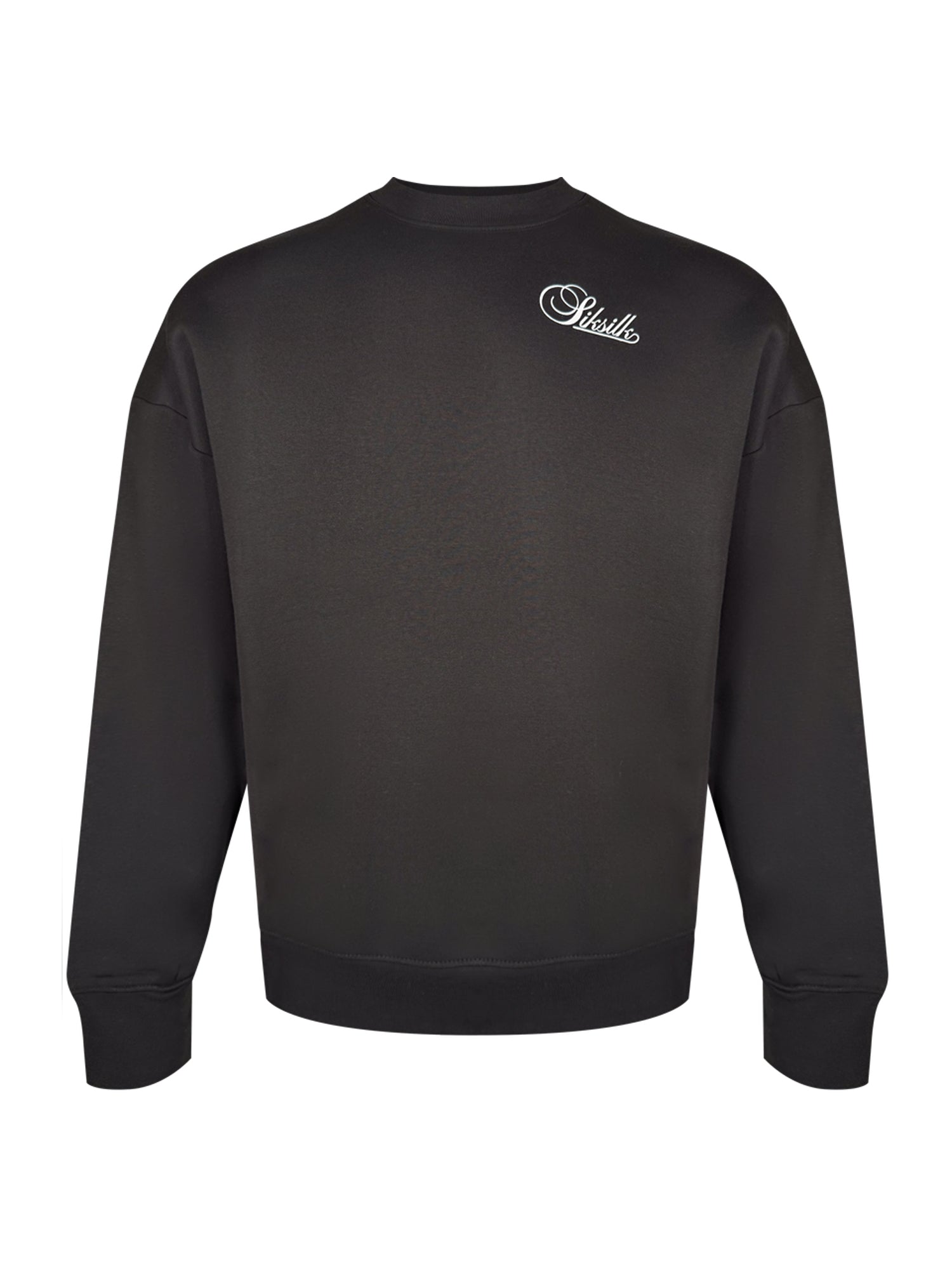 Maglione Essentials in nero Felpe SikSilk