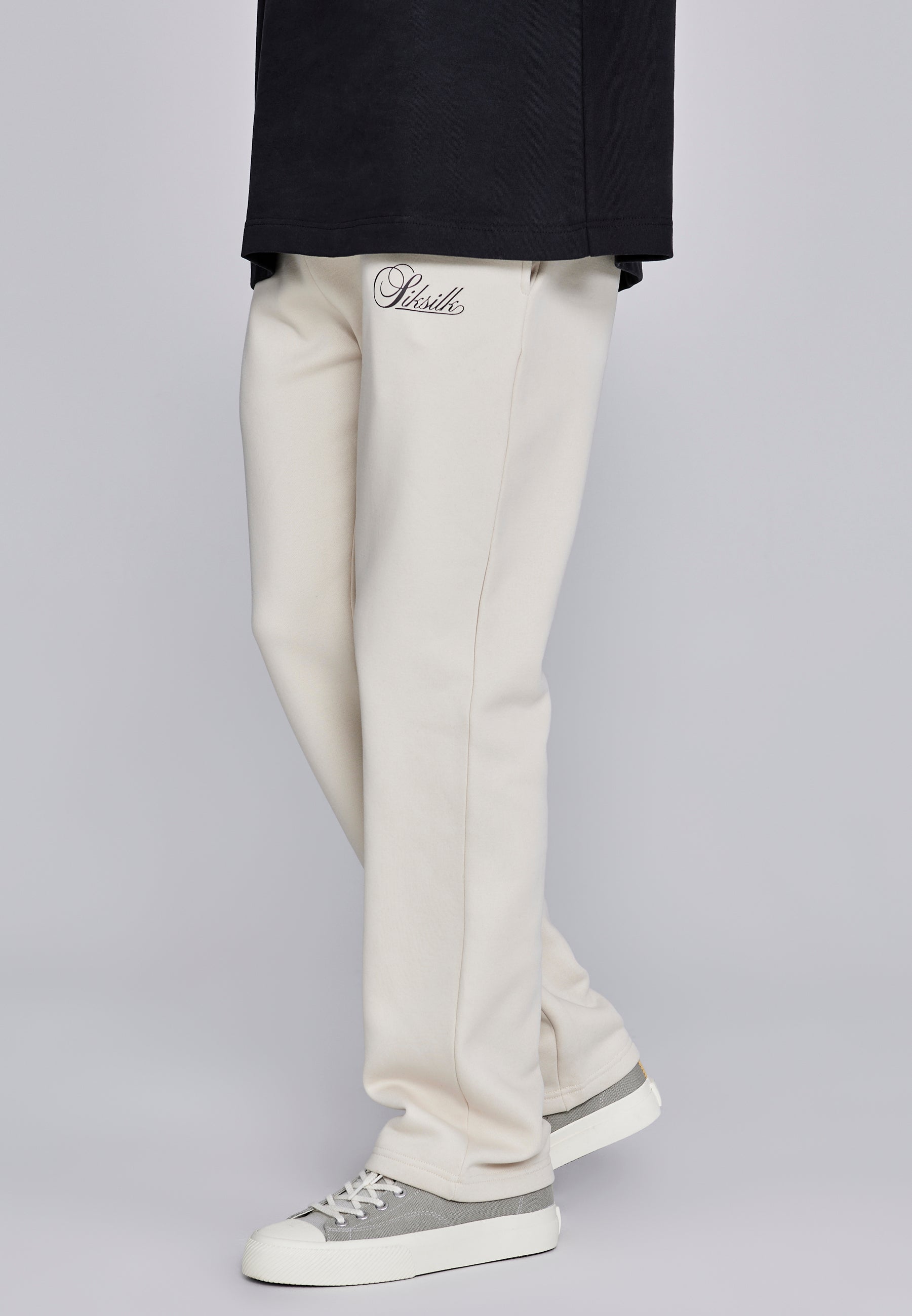 Pantaloni da allenamento Essentials in ecru Pantaloni SikSilk