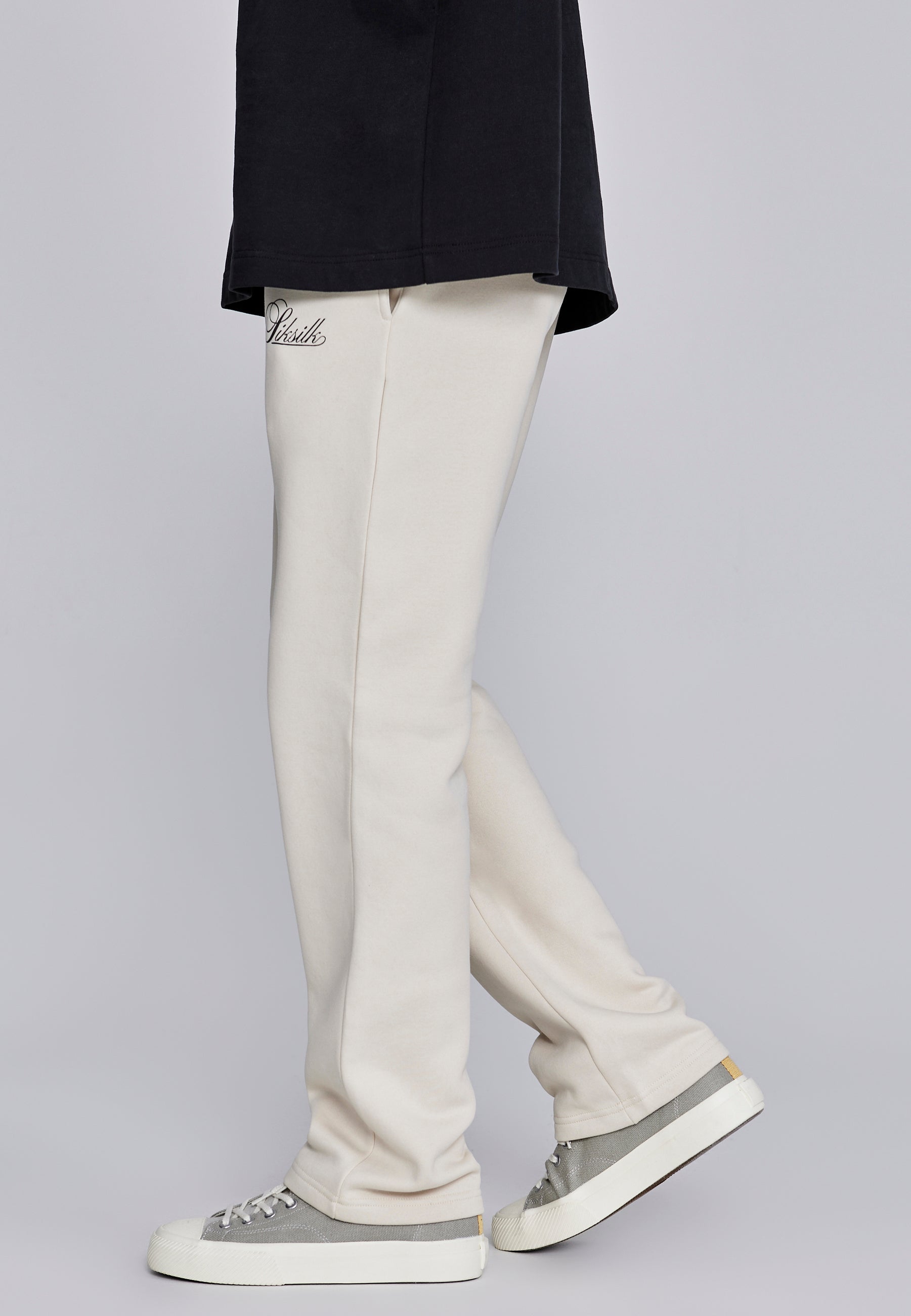 Pantaloni da allenamento Essentials in ecru Pantaloni SikSilk