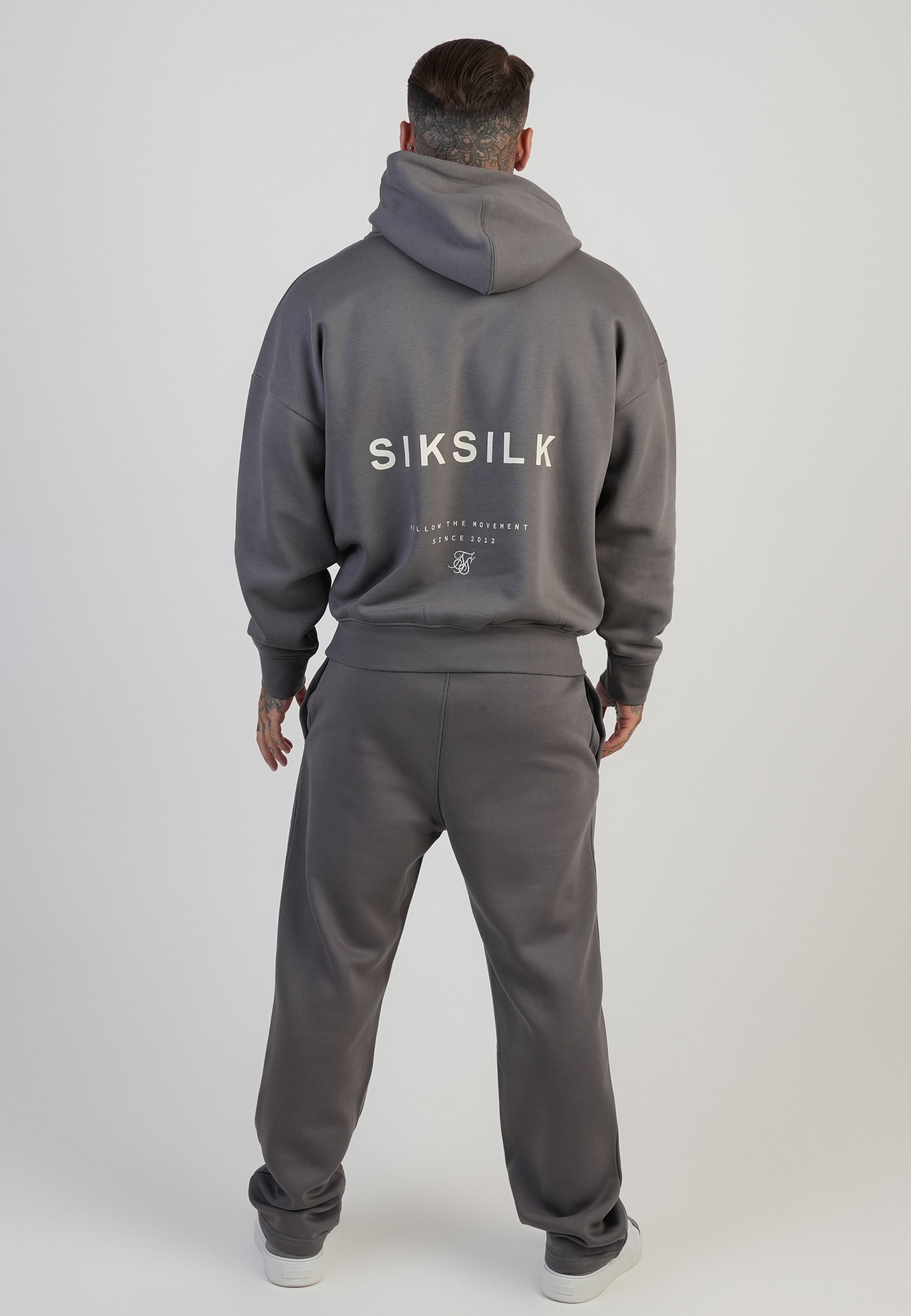 Pantaloni da corsa in grigio Pantaloni SikSilk