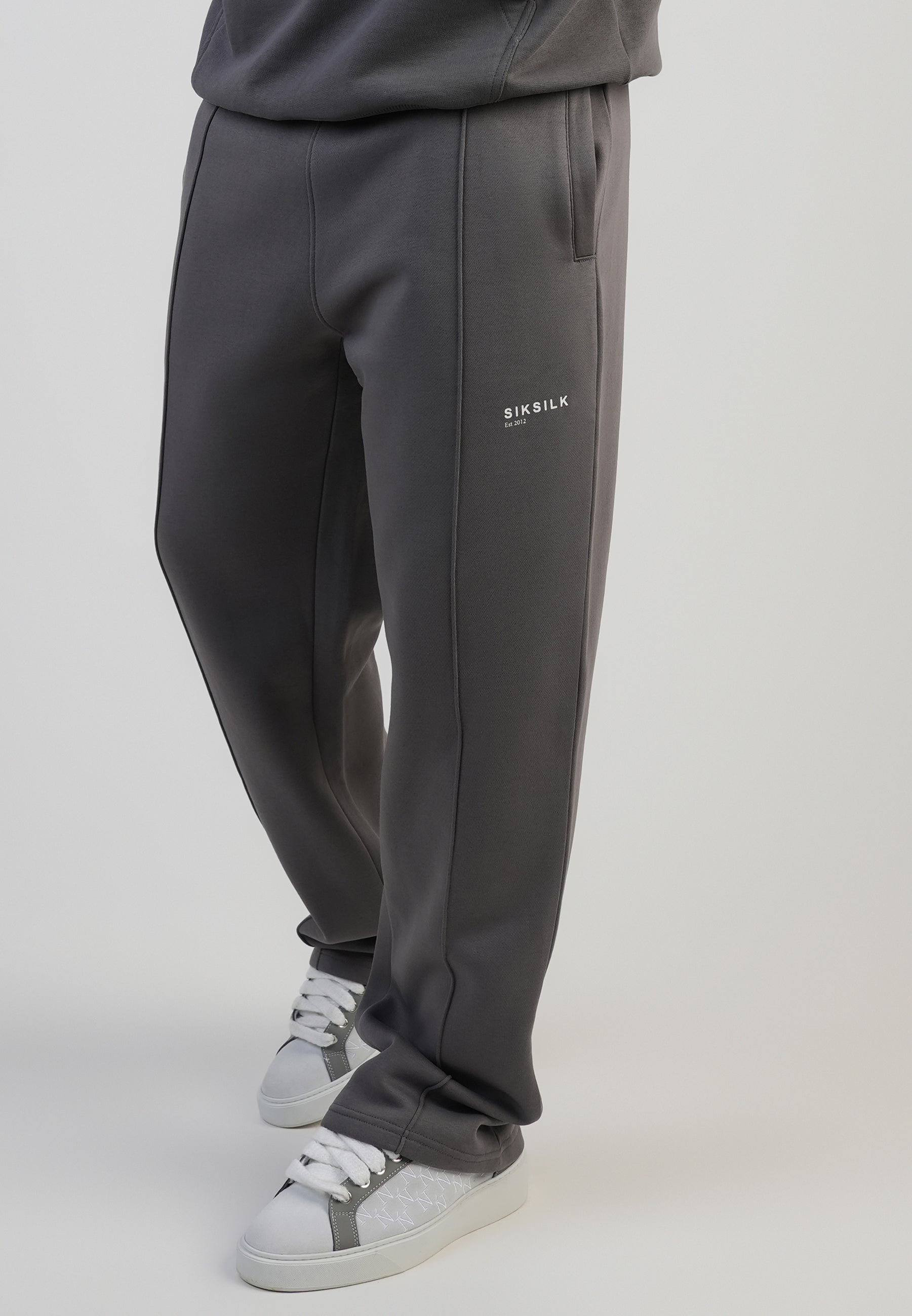 Pantaloni da corsa in grigio Pantaloni SikSilk