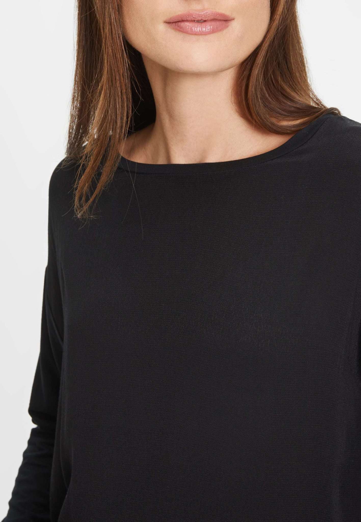 Camicia a maniche lunghe Burdur in nero Beauty T-Shirts Tamaris   