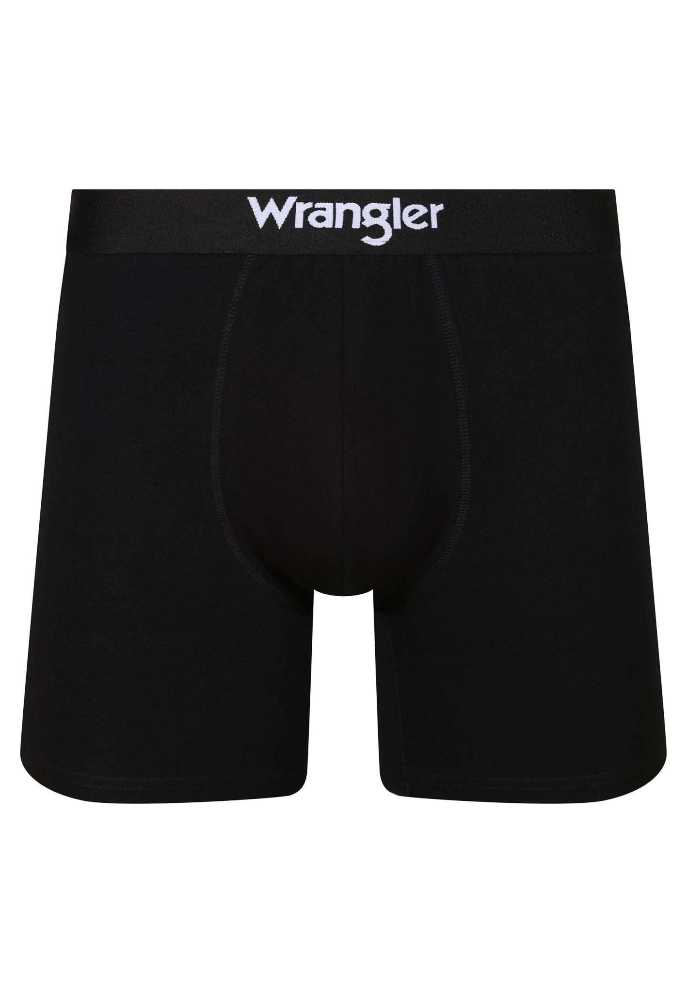 3 confezioni di pantaloncini medi Wilkins in nero Intimo Wrangler   