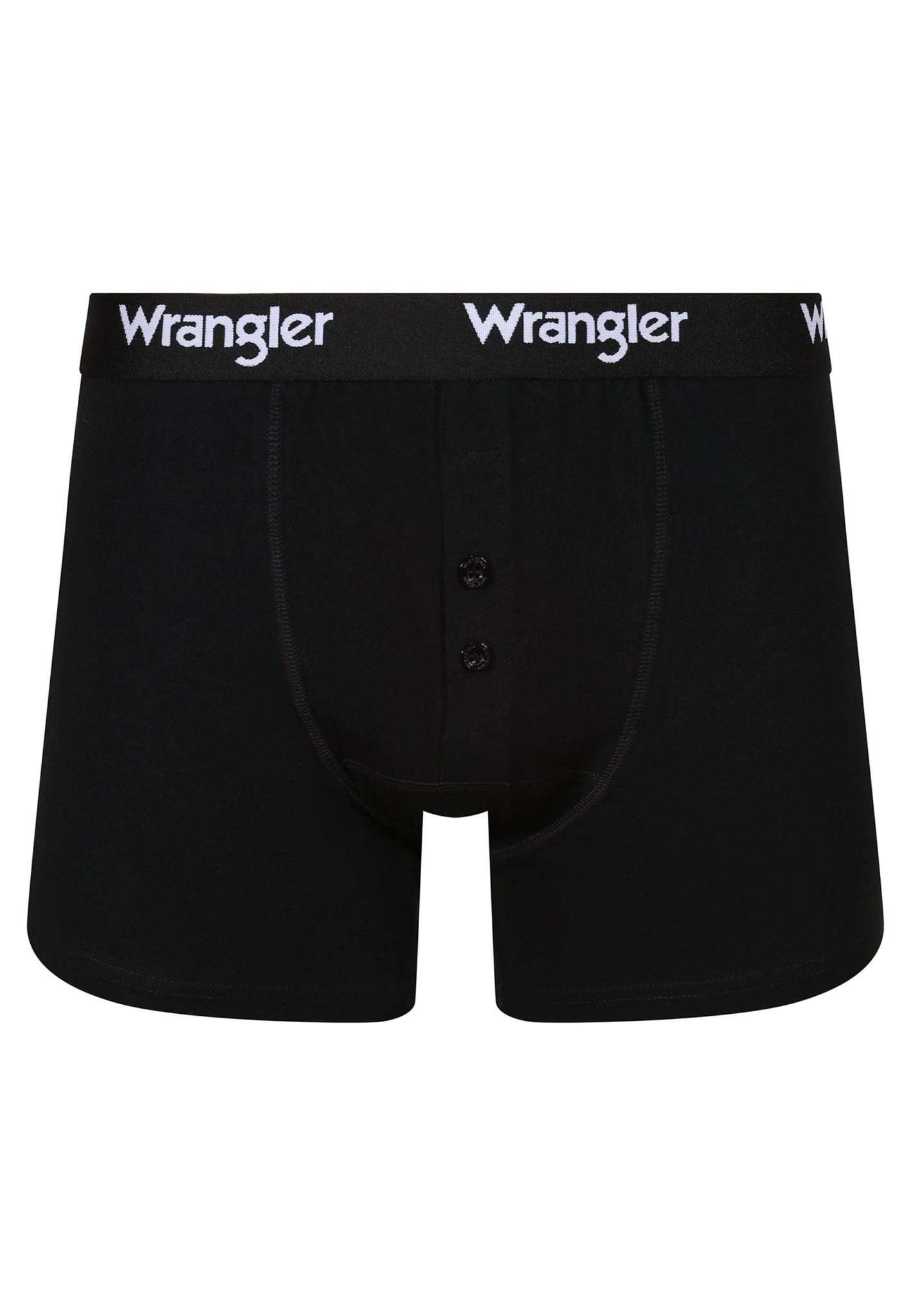 3 confezioni di pantaloni con chiusura a bottone Tait in nero Intimo Wrangler   